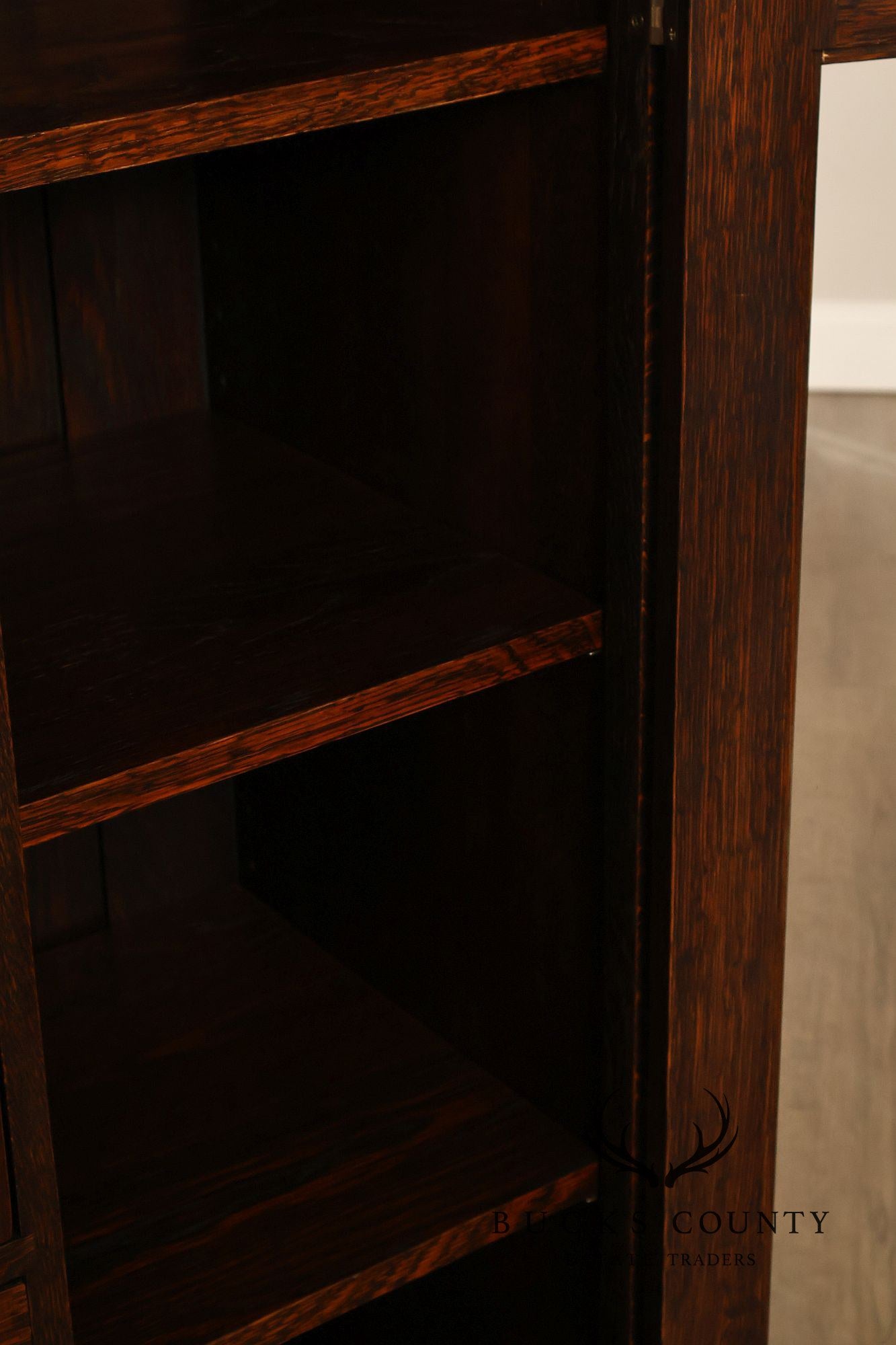 Warren Hile Studio Mission Oak Drop Front Desk