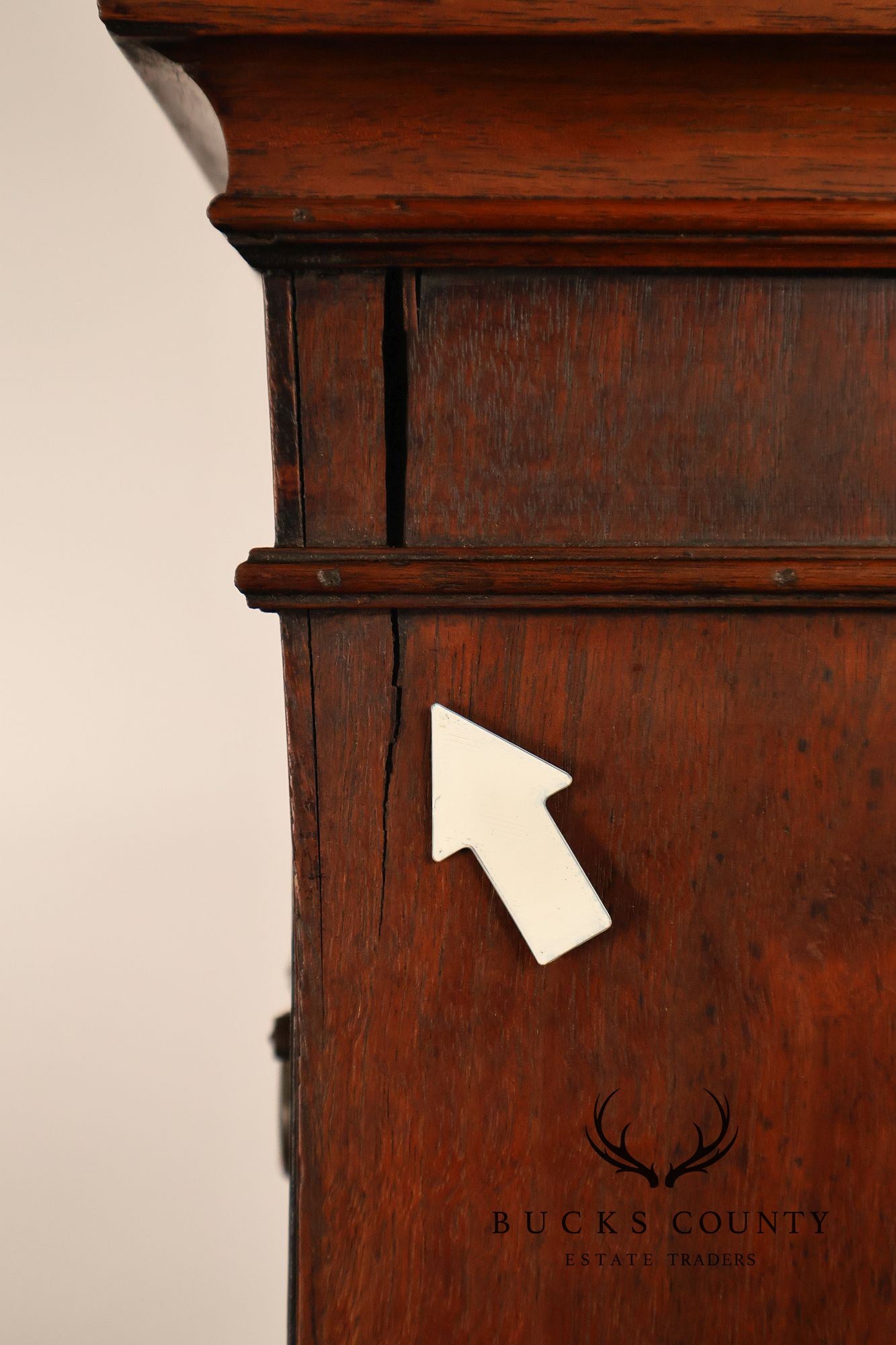 Antique 18th Century American Walnut Tall Chest Of Drawers