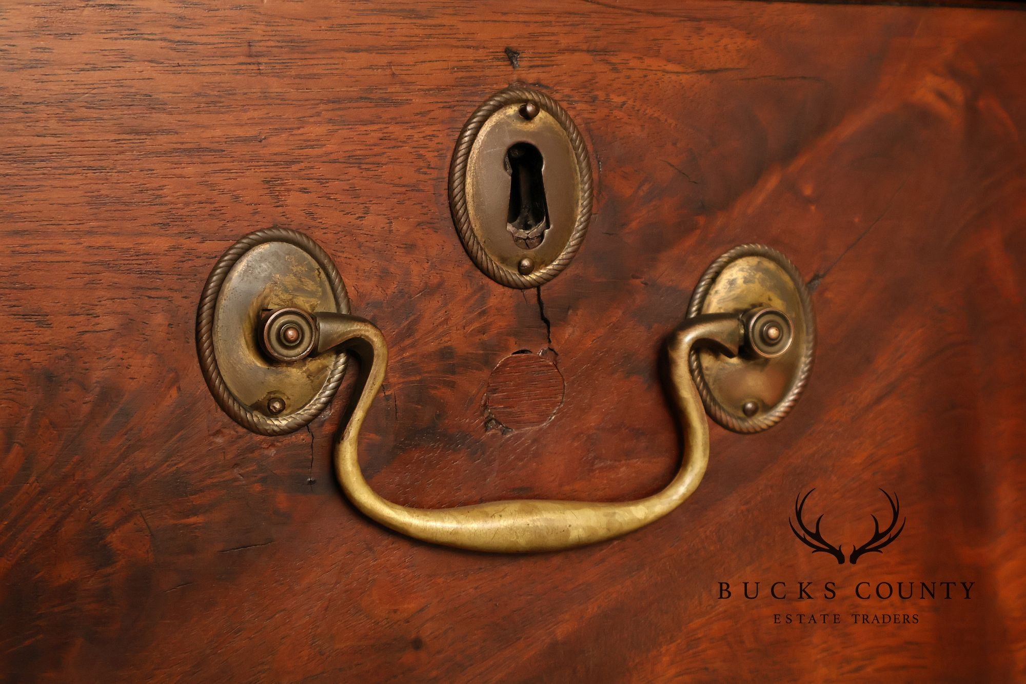 Antique 18th Century American Walnut Tall Chest Of Drawers