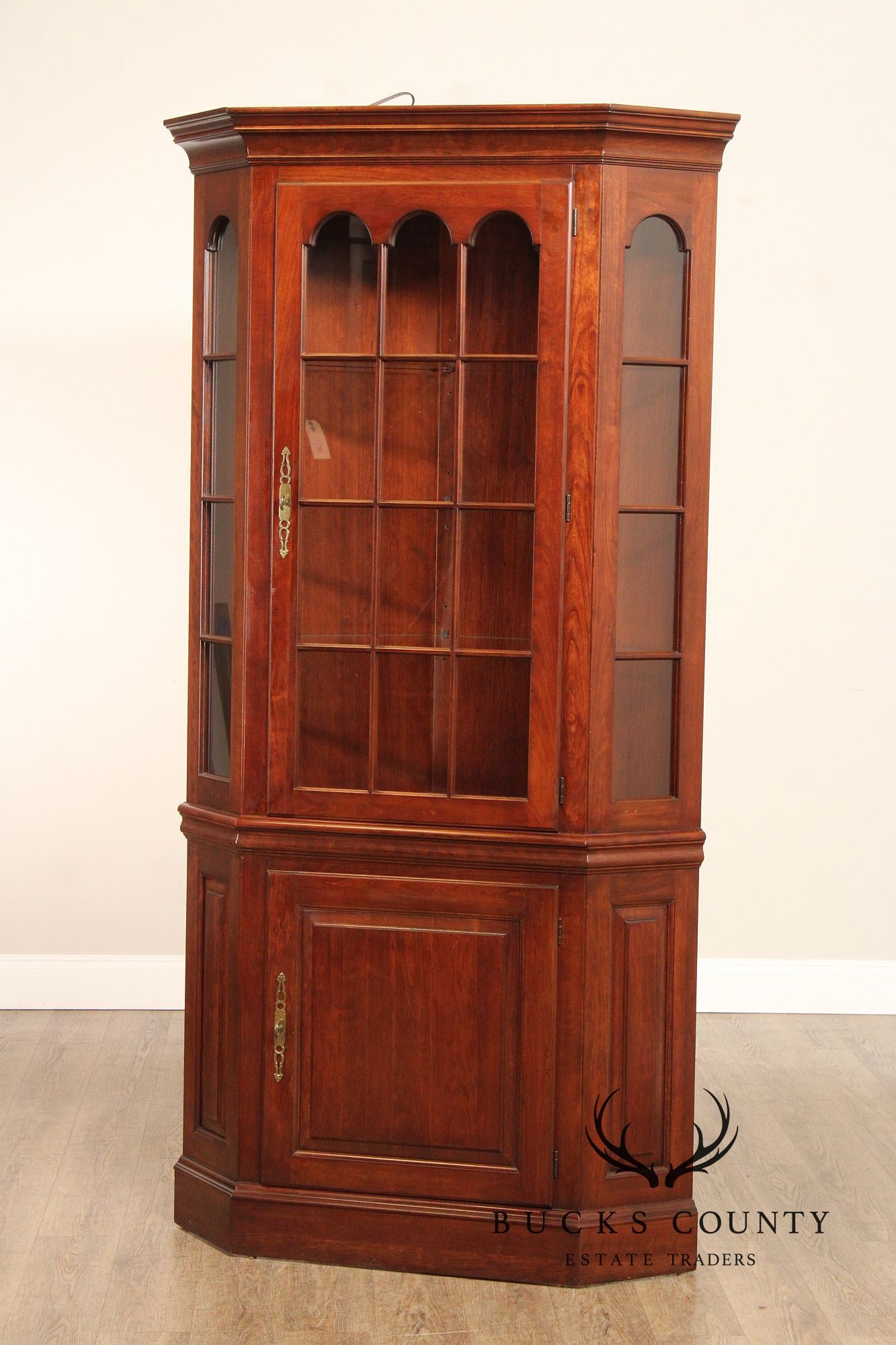 Pennsylvania House Cherry Corner Cabinet