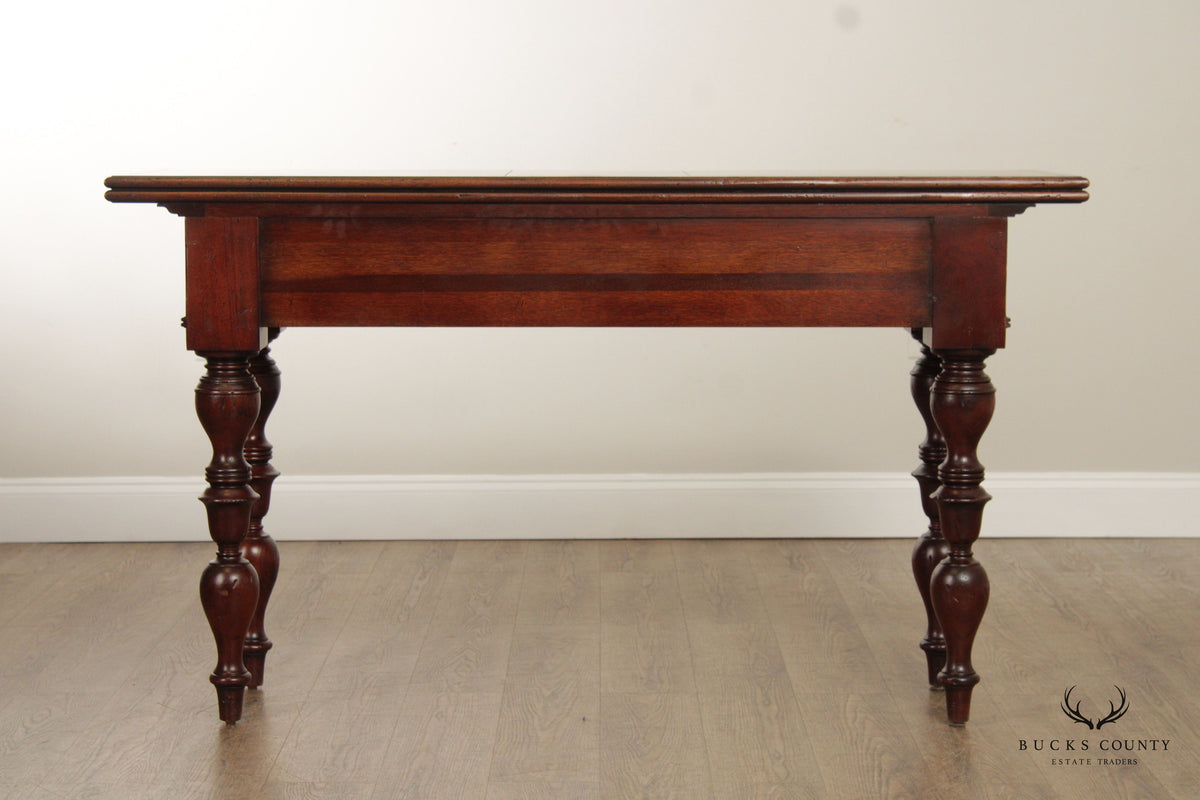 Baker Furniture Milling Road West Indies Mahogany Console Table