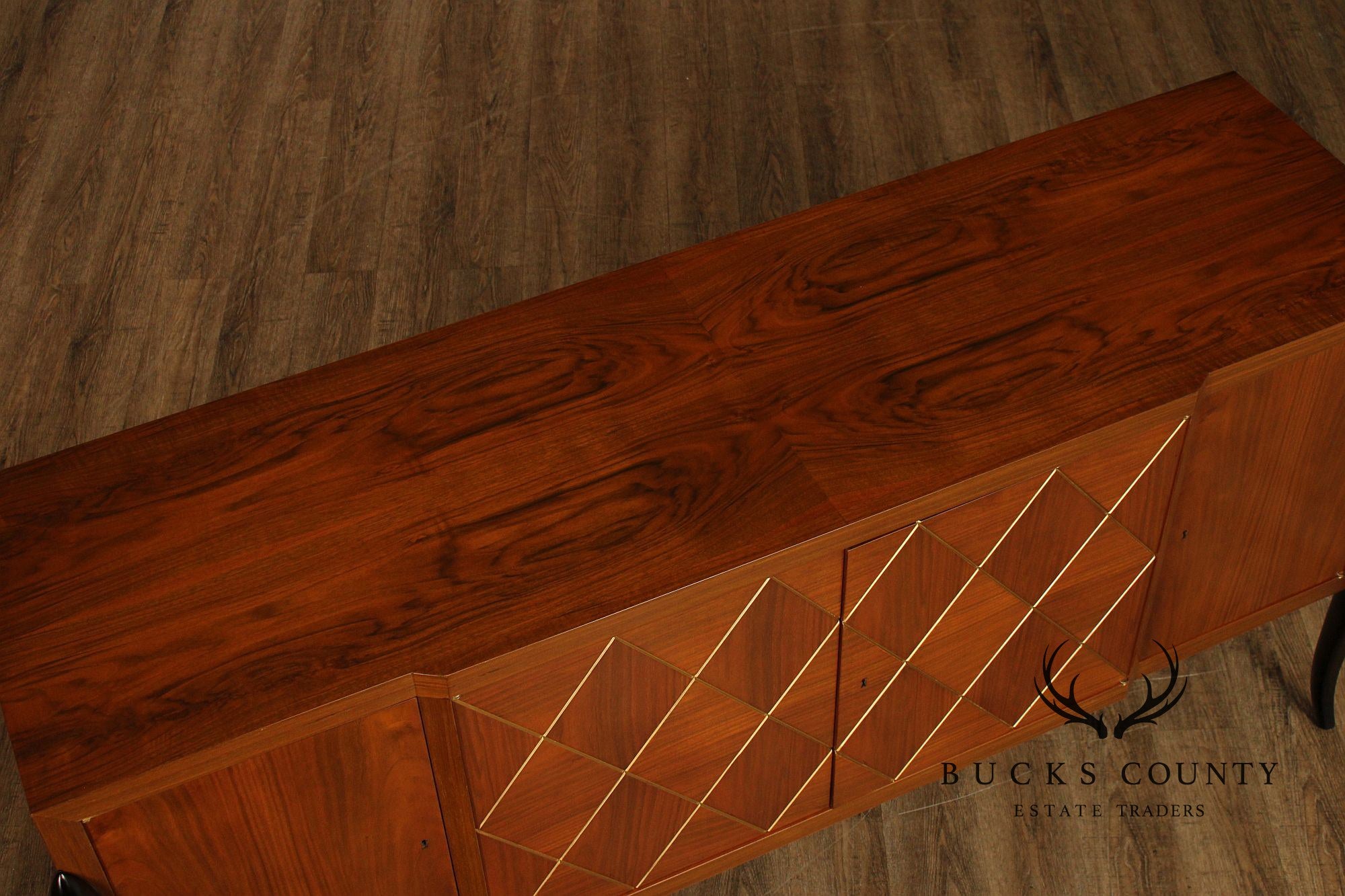 Acanto Luxury Furniture French Art Deco Style Walnut Sideboard Moma