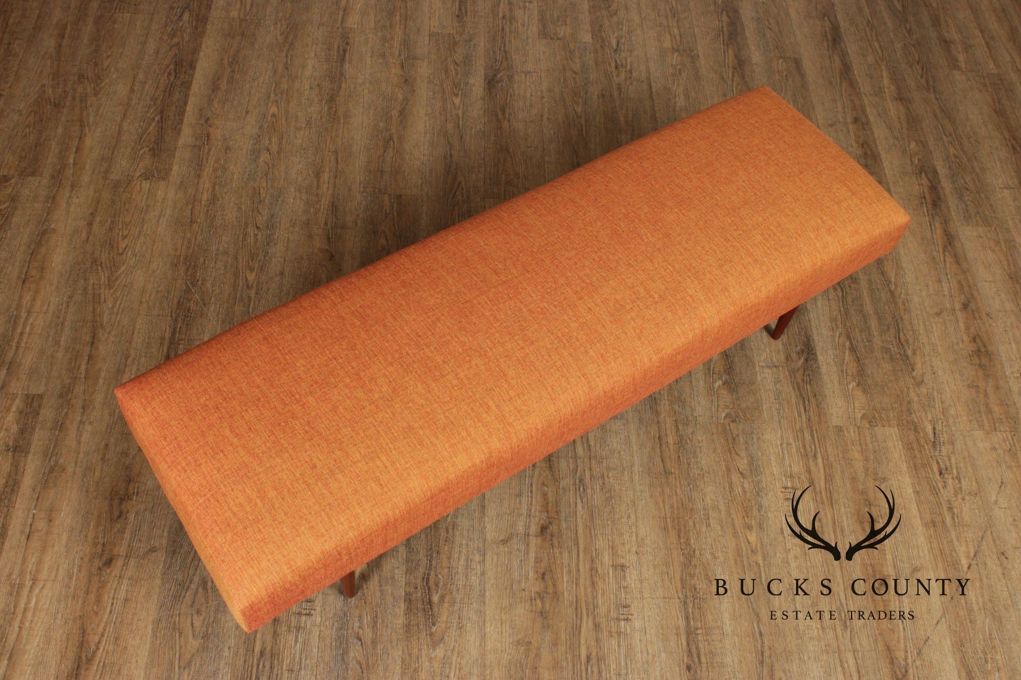 Mid Century Modern Upholstered Window Bench