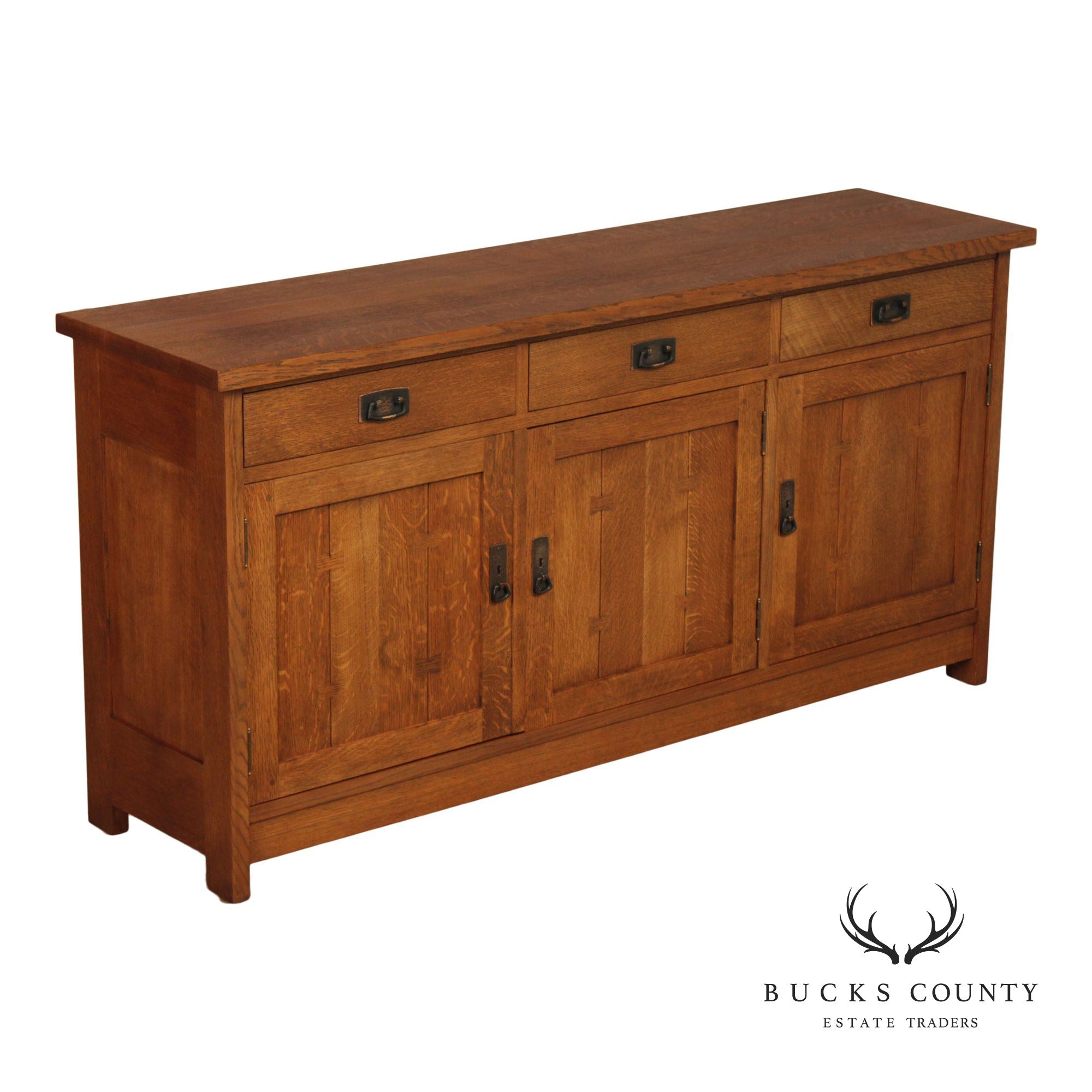 Stickley Mission Collection Oak Sideboard