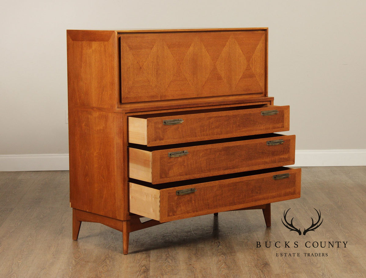 Red Lion Furniture Company Mid-Century Modern Tall Chest