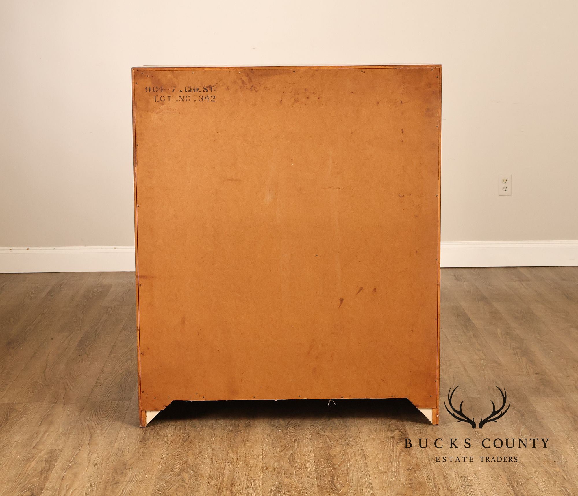 American of Martinsville Mid Century Modern Walnut Tall Chest