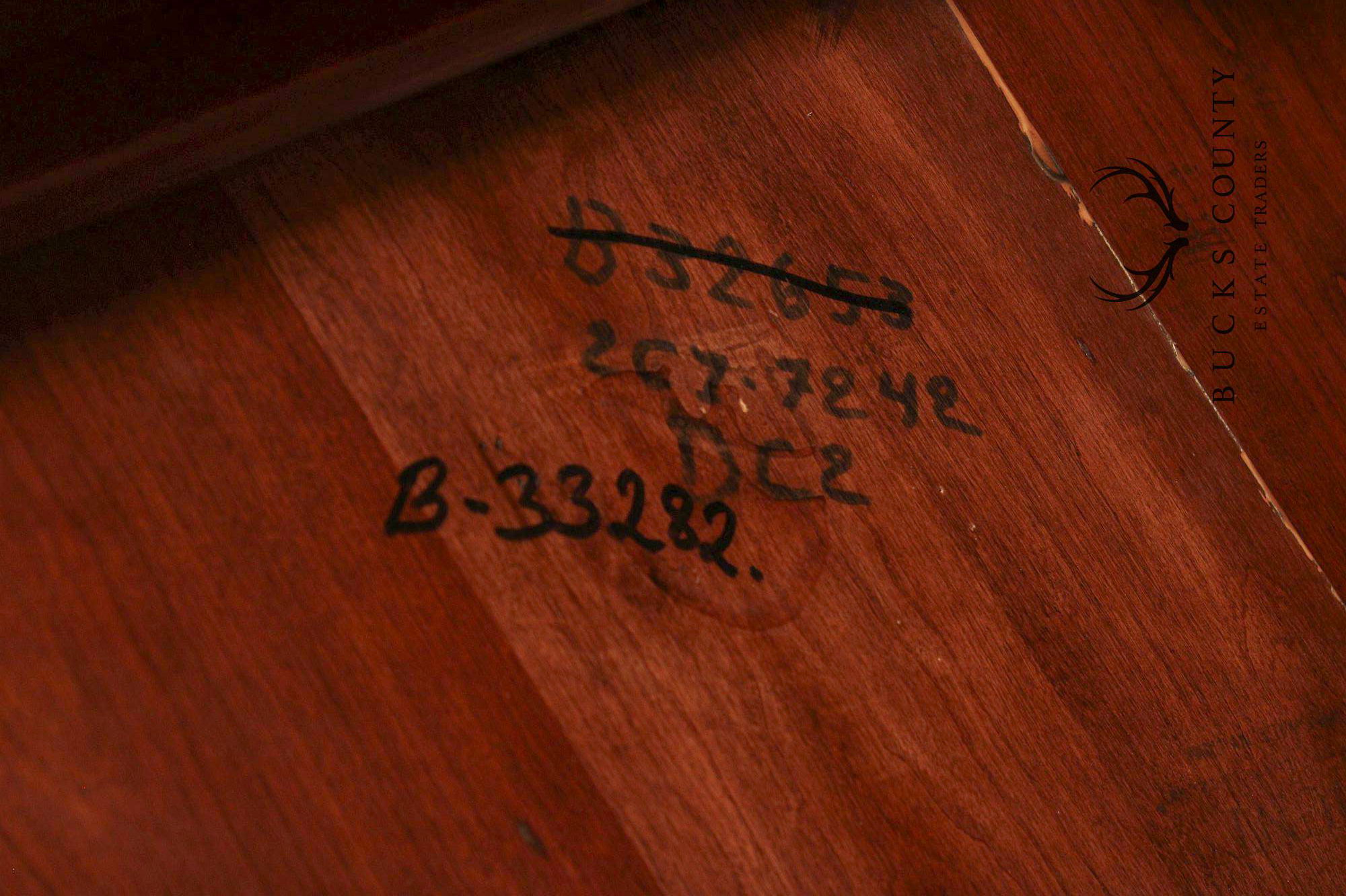 Hunt Country Furniture Round Top Cherry Dining Table