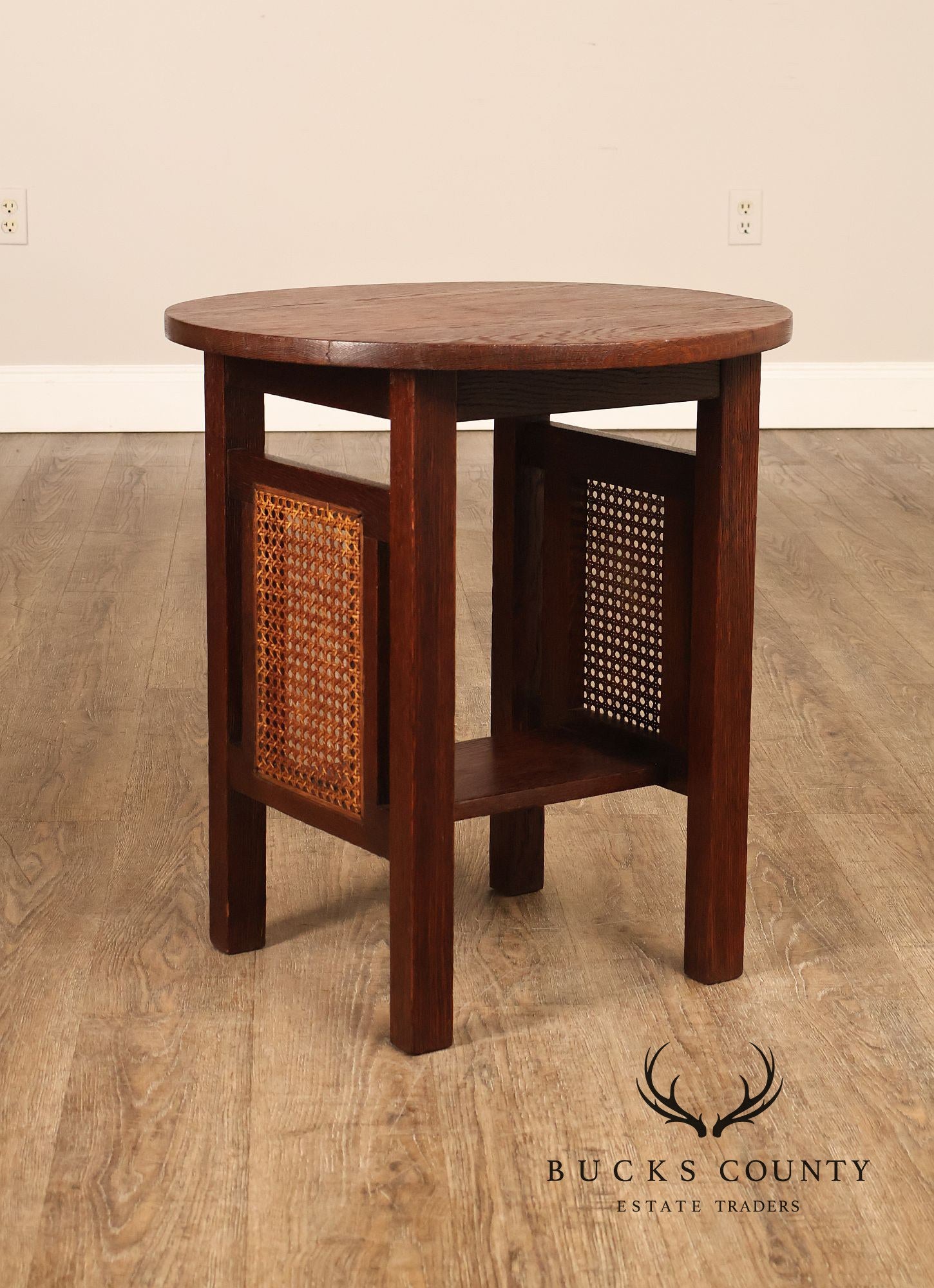 Stickley Brothers Arts And Crafts Oak Side Table