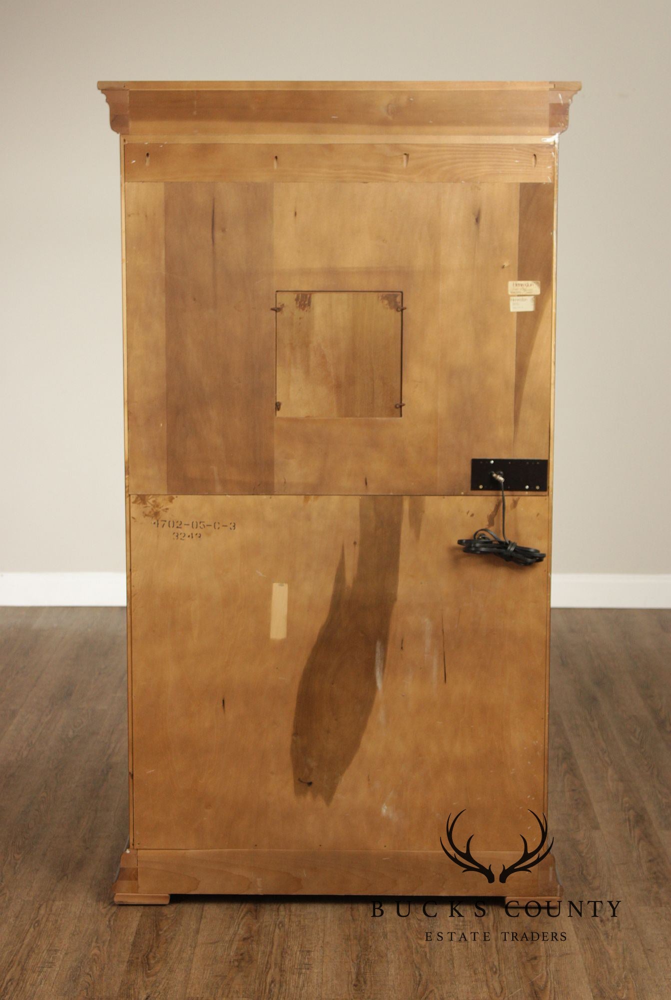 Henredon Charles X Collection Burlwood Armoire
