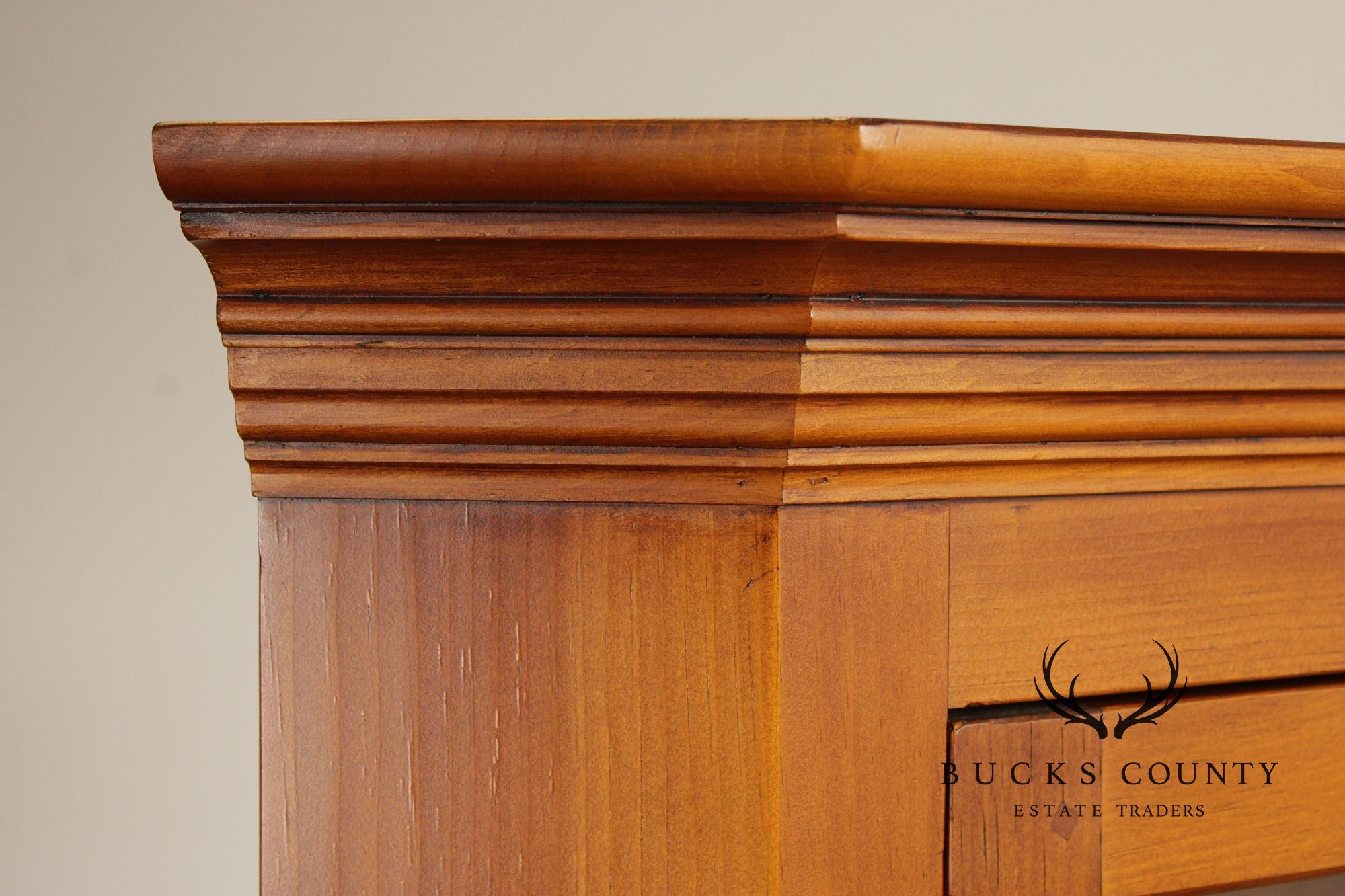 William Draper Country Pine Corner Cabinet