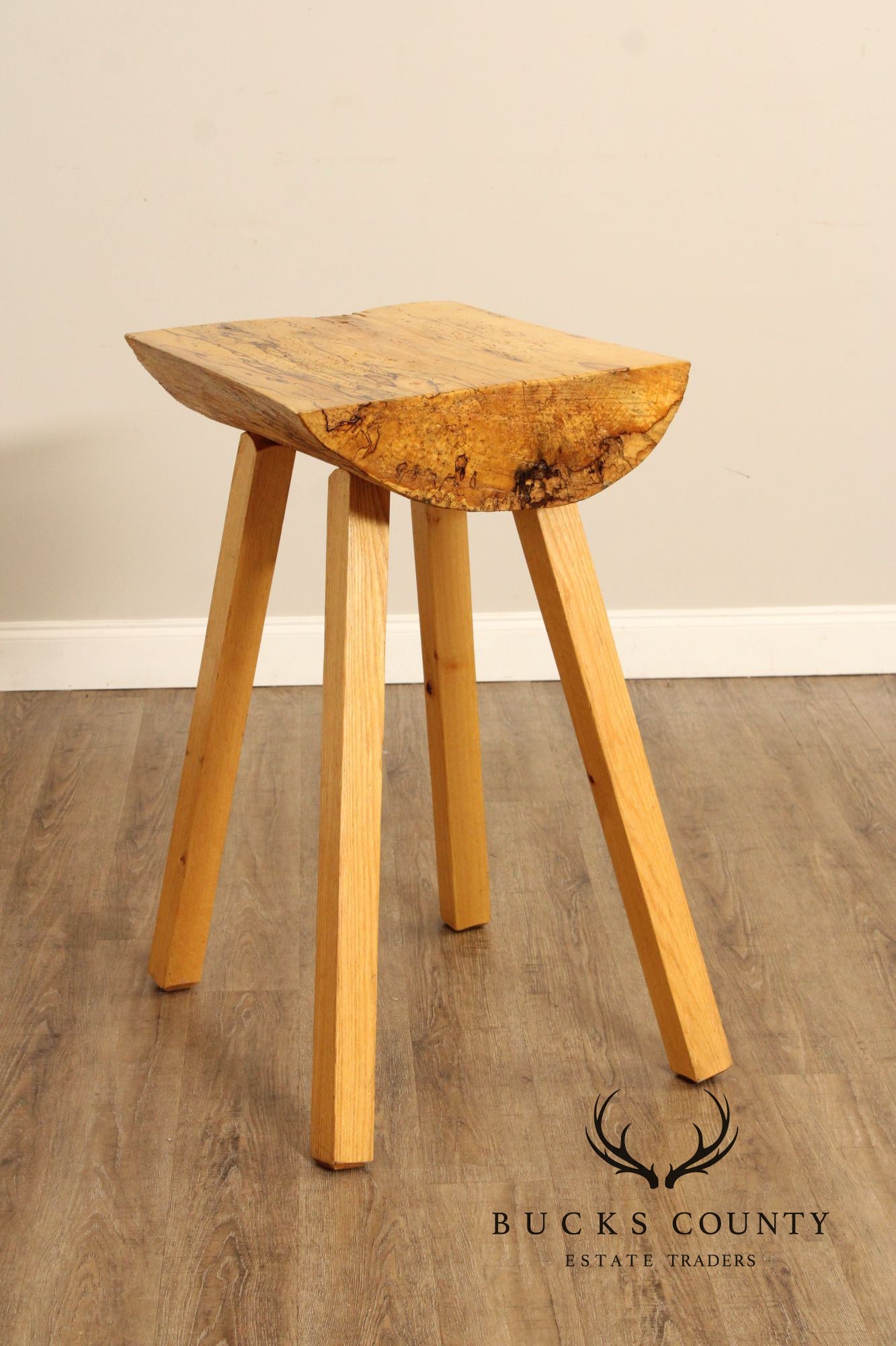 Rustic Style Mixed Woods Pub Table