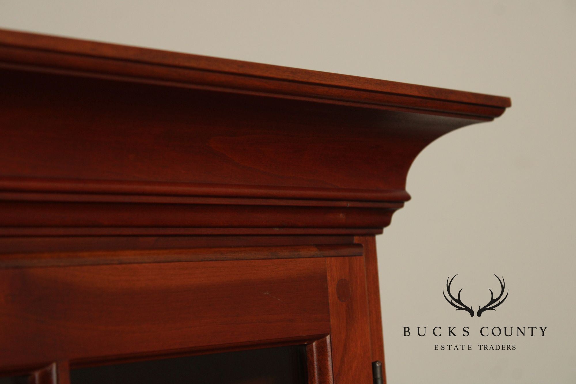 Pennsylvania House Cherry Chippendale Style China Cabinet