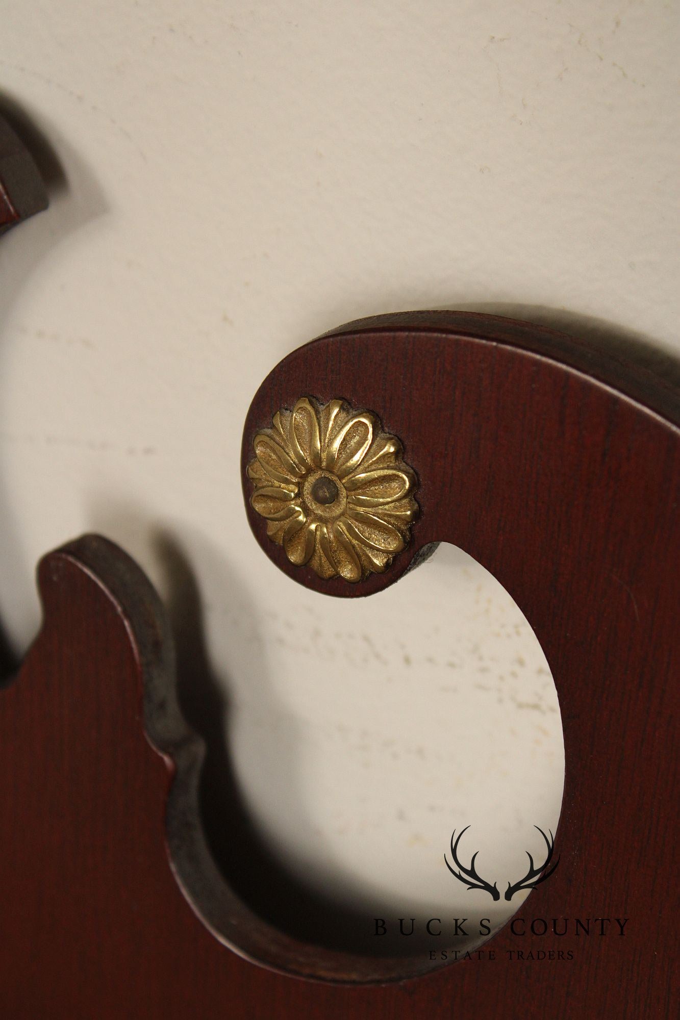 Lexington Chippendale Style Mahogany Wall Mirror