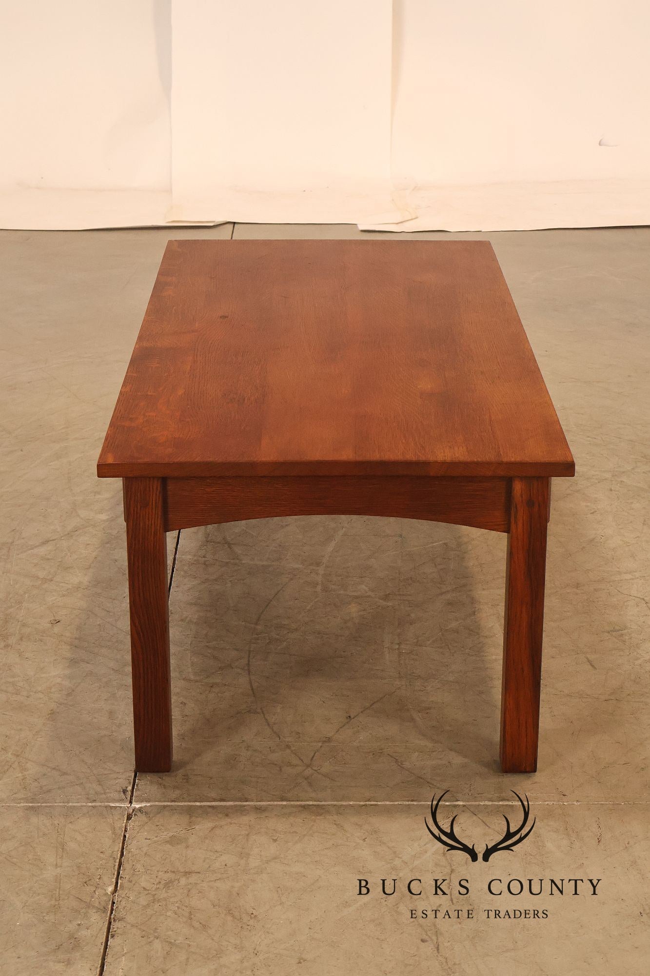 Stickley Mission Collection Oak Cocktail Table