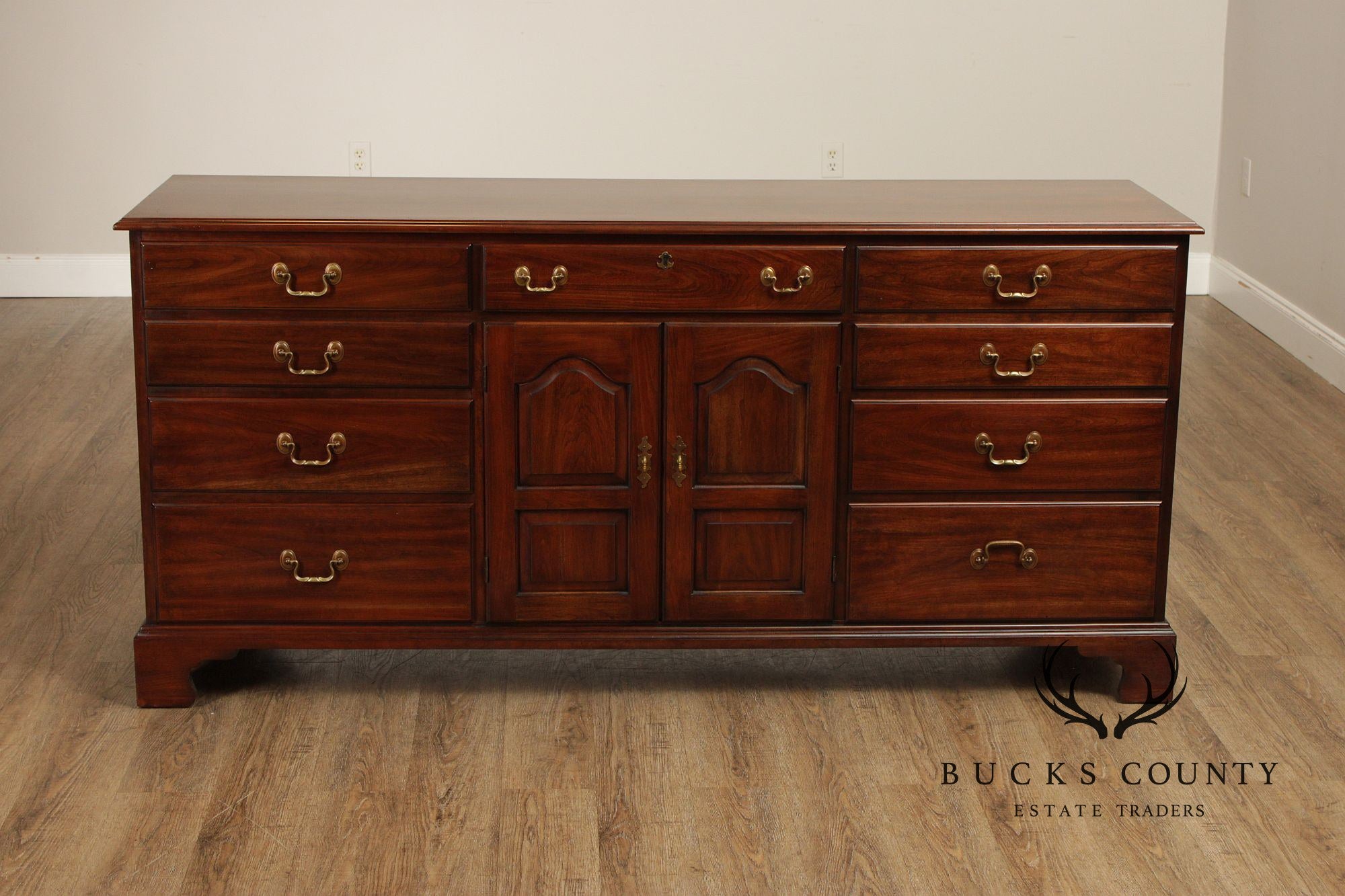 Henkel Harris Vintage Cherry Triple Dresser