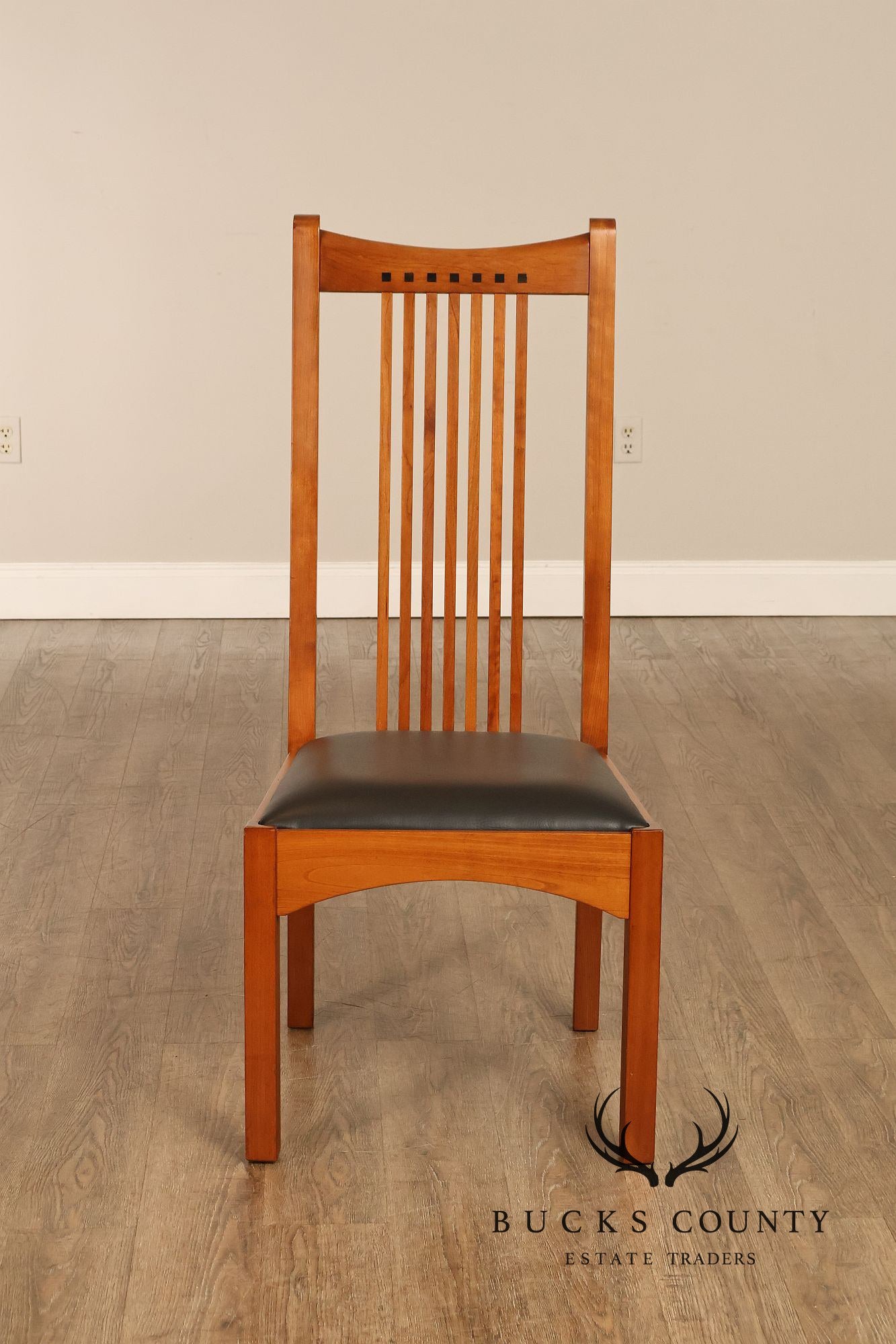 Stickley 21st Century Collection Set of Eight Cherry Dining Chairs