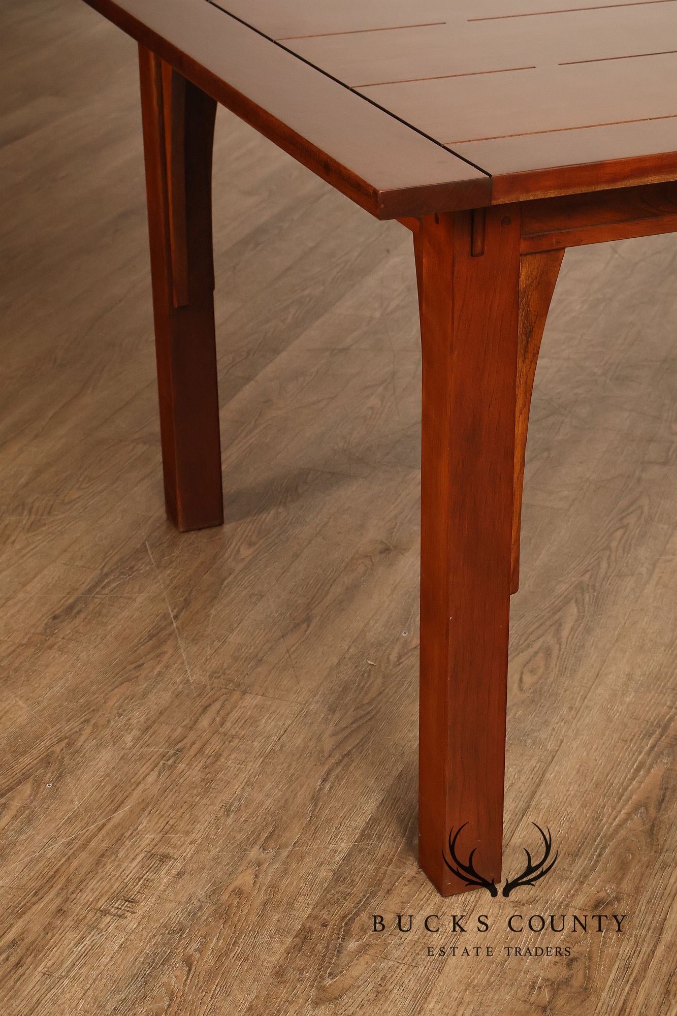 Stickley Mission Collection Cherry Extendable Dining Table
