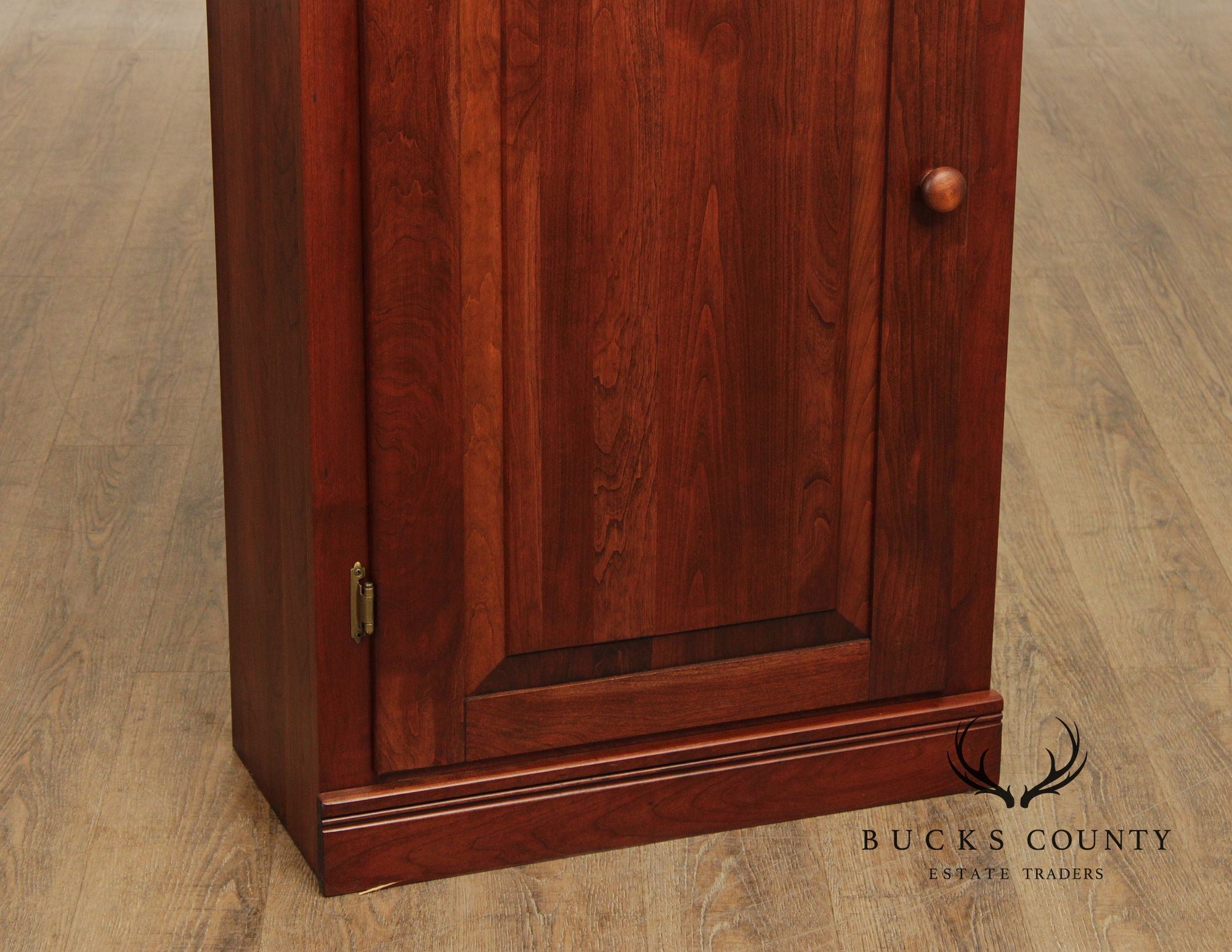 Woxall Woodcraft Custom Solid Cherry One Door Cabinet