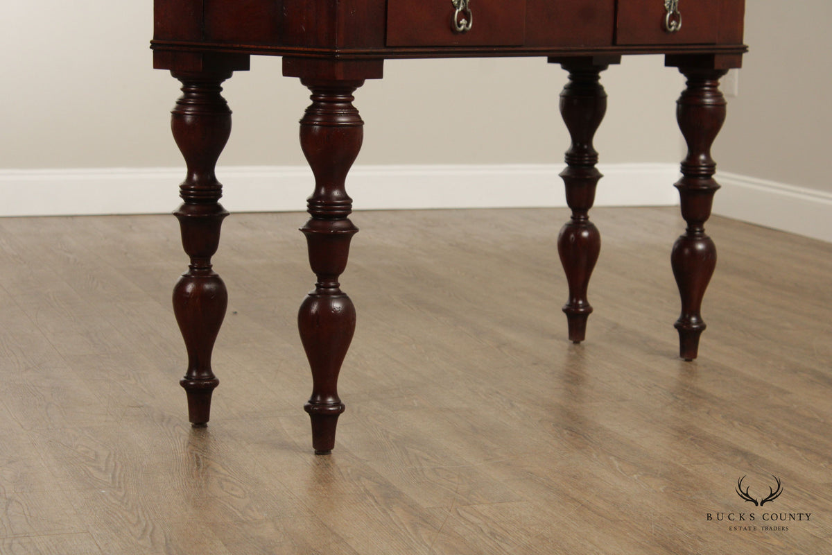 Baker Furniture Milling Road West Indies Mahogany Console Table