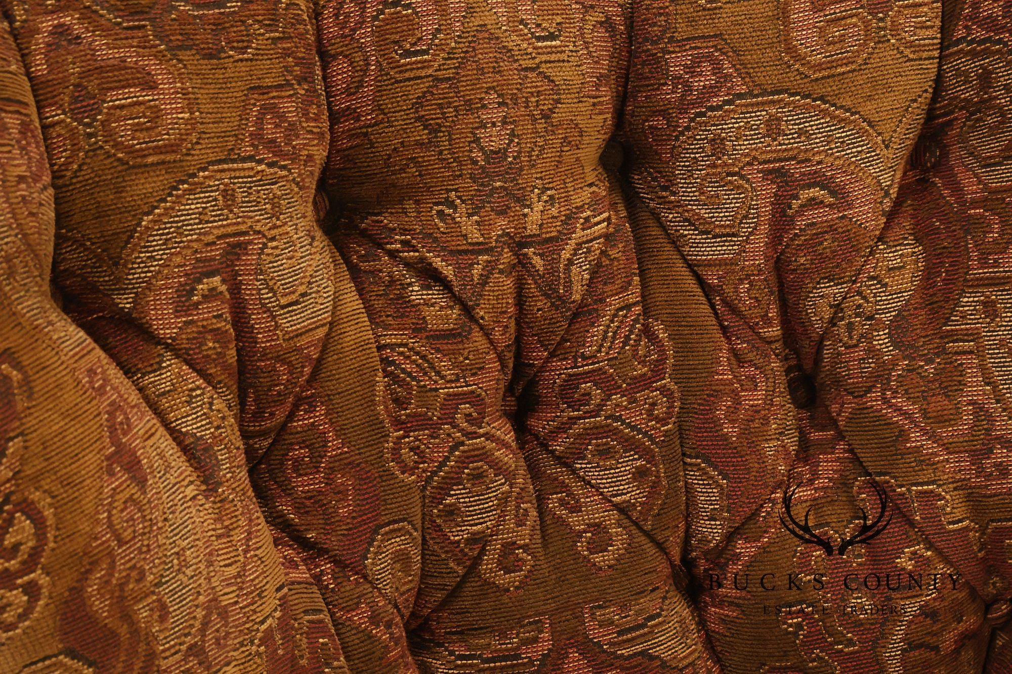Lillian August Collection Oversized Paisley Upholstered Armchair