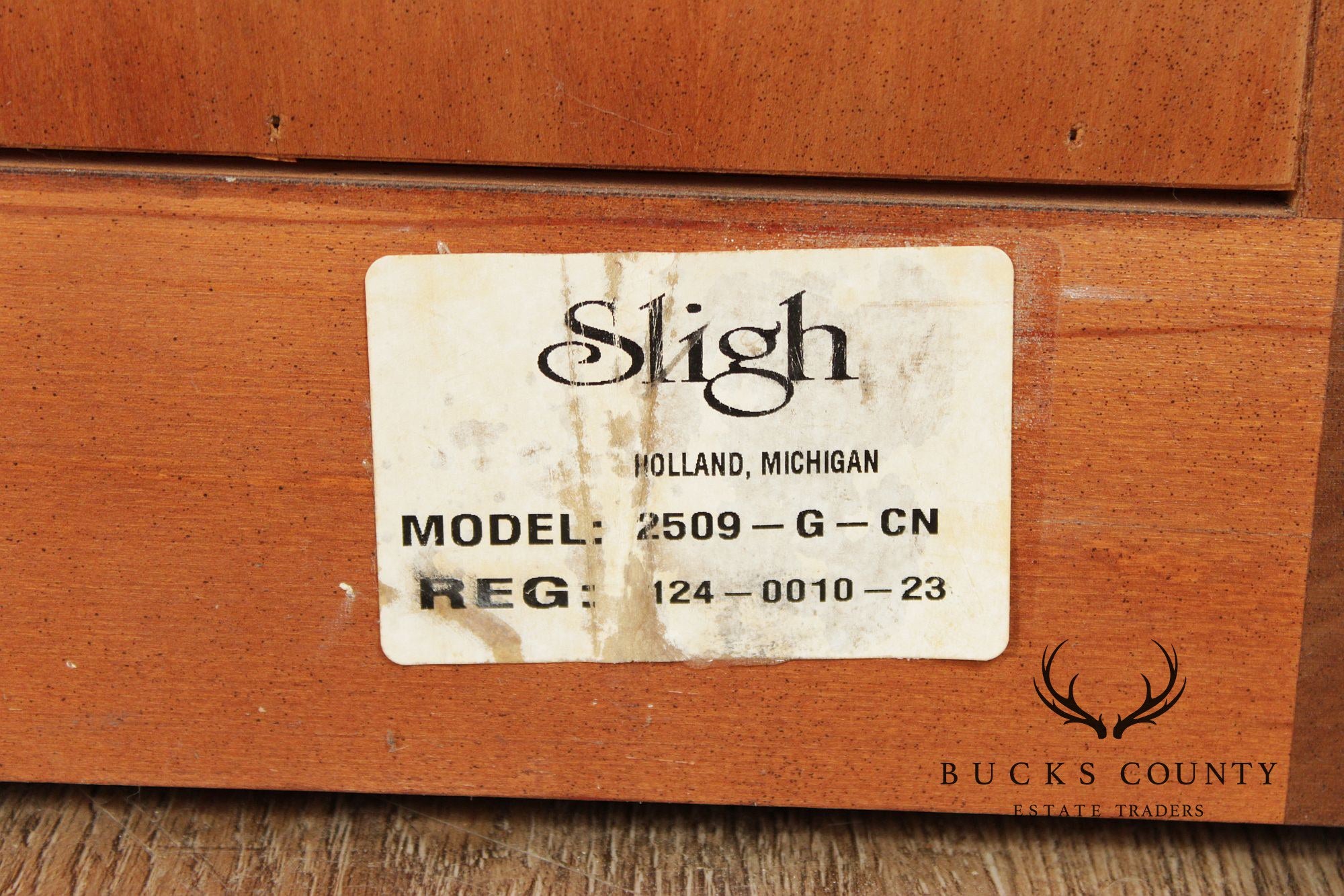 Sligh Furniture Mahogany File Cabinet