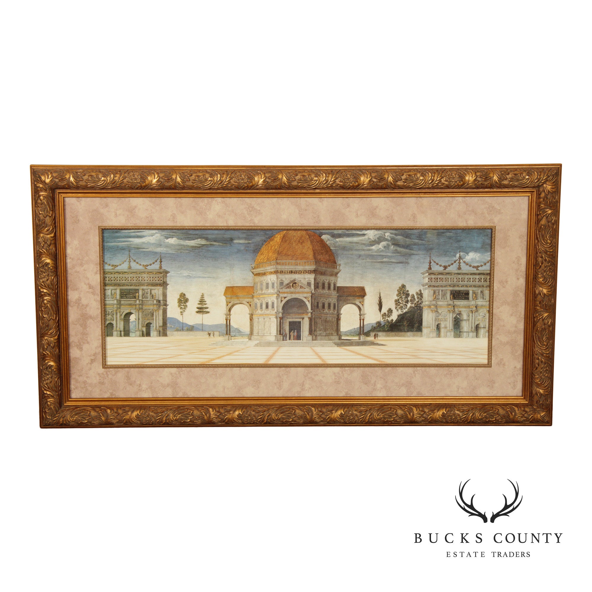 Italian Renaissance Style Framed Print, Kingdom of Heaven