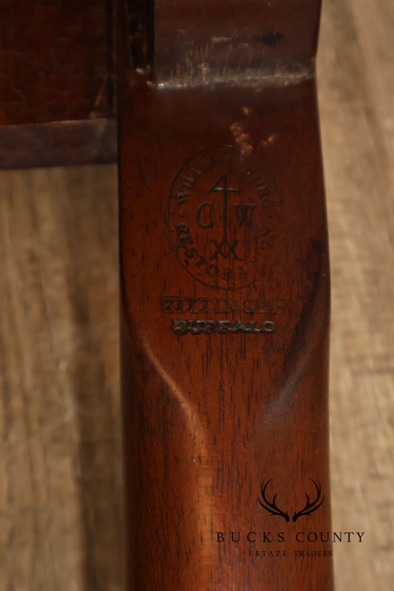 Kittinger Colonial Williamsburg Georgian Style Set Of Six Mahogany Side Dining Chairs CW-146