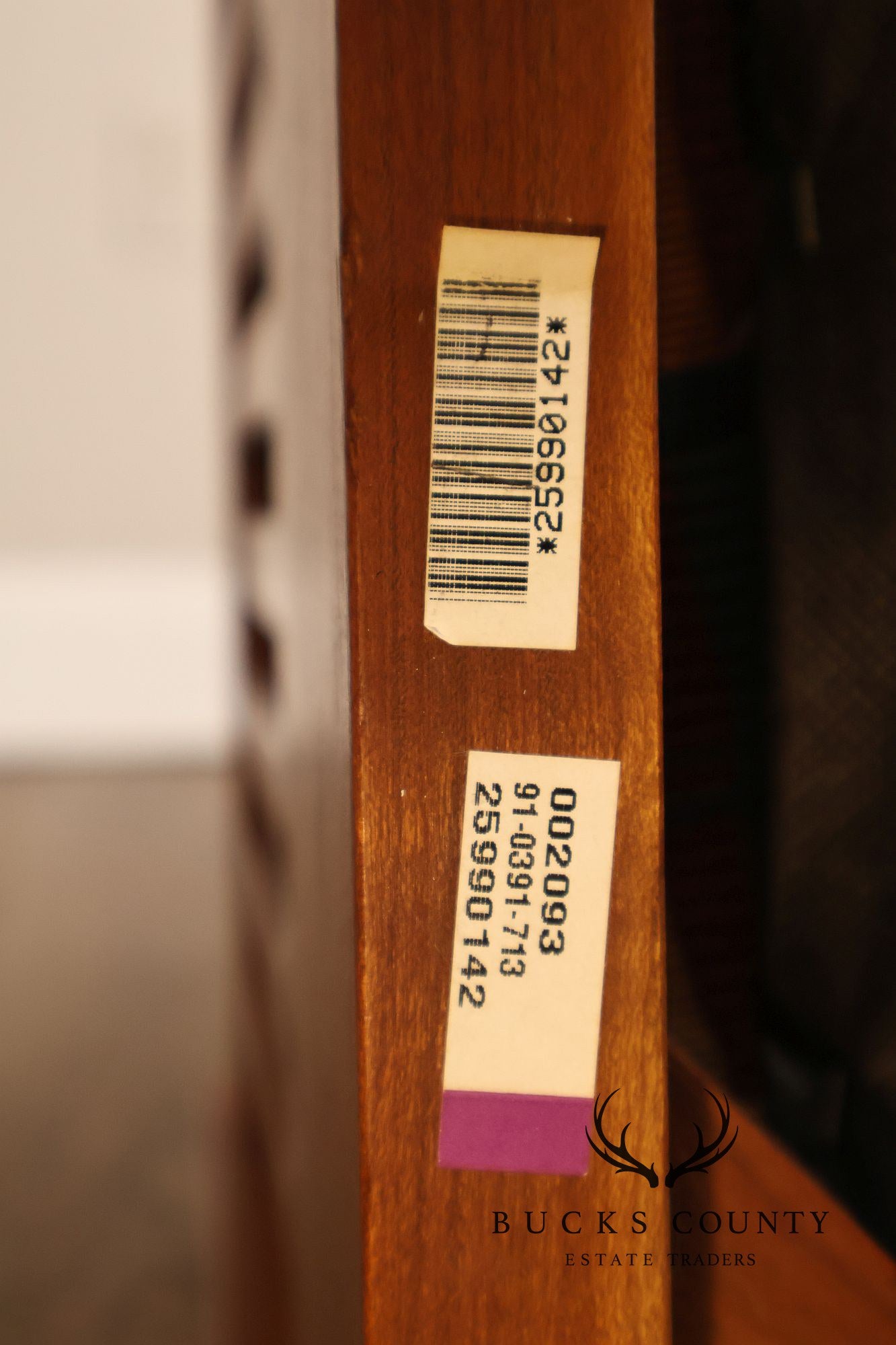 Stickley Mission Collection Cherry Spindle Cube Chair