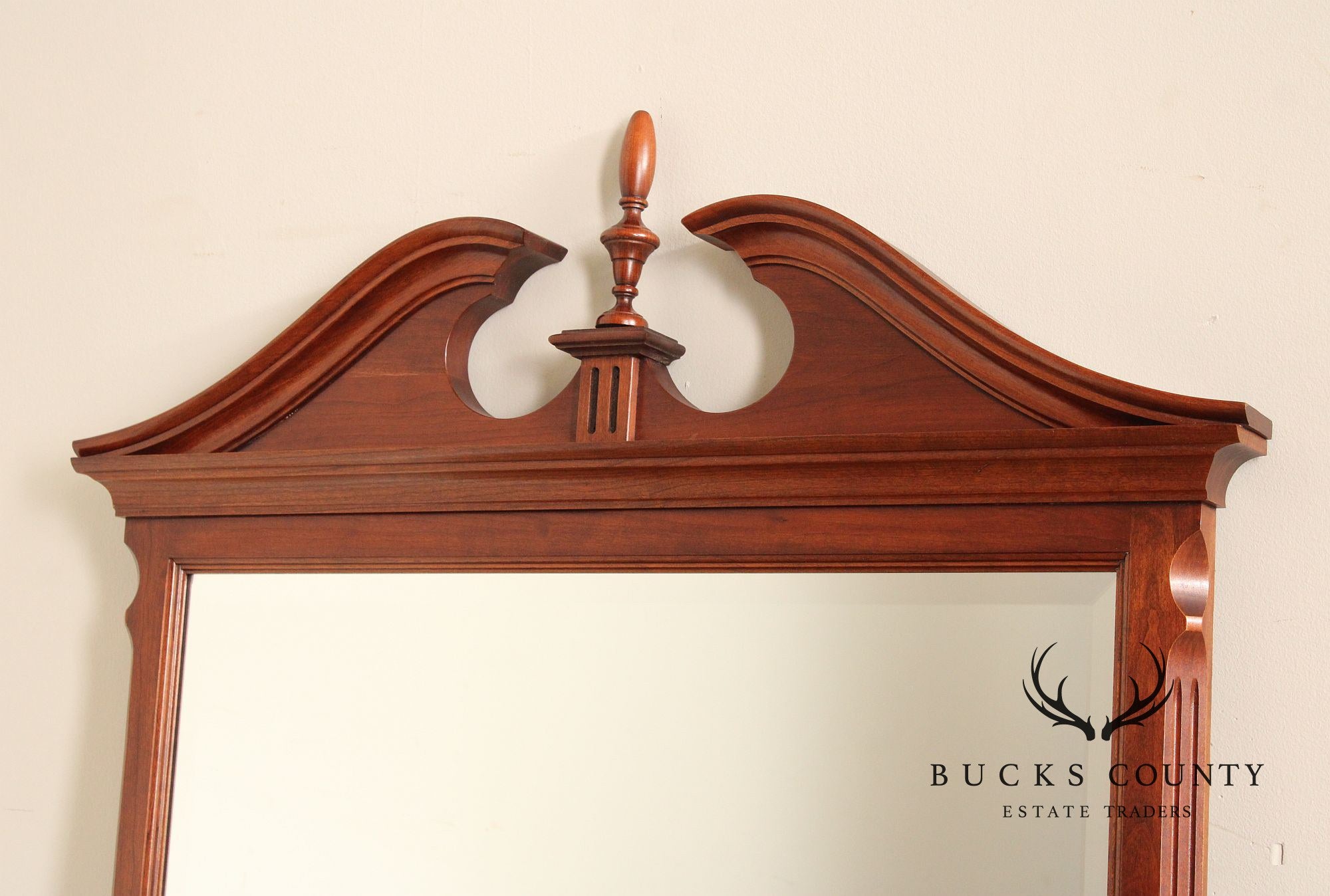 Pennsylvania House Chippendale Style Cherry Wall Mirror