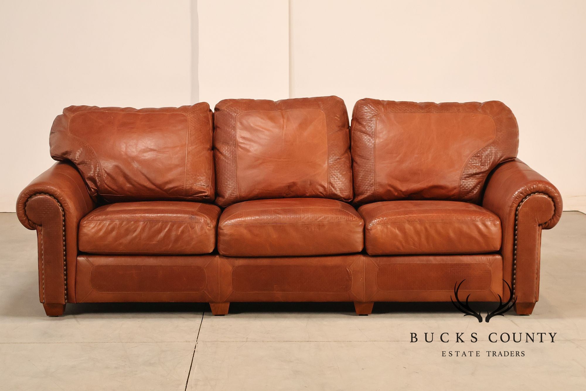 Stickley 'Santa Fe' Leather Sofa