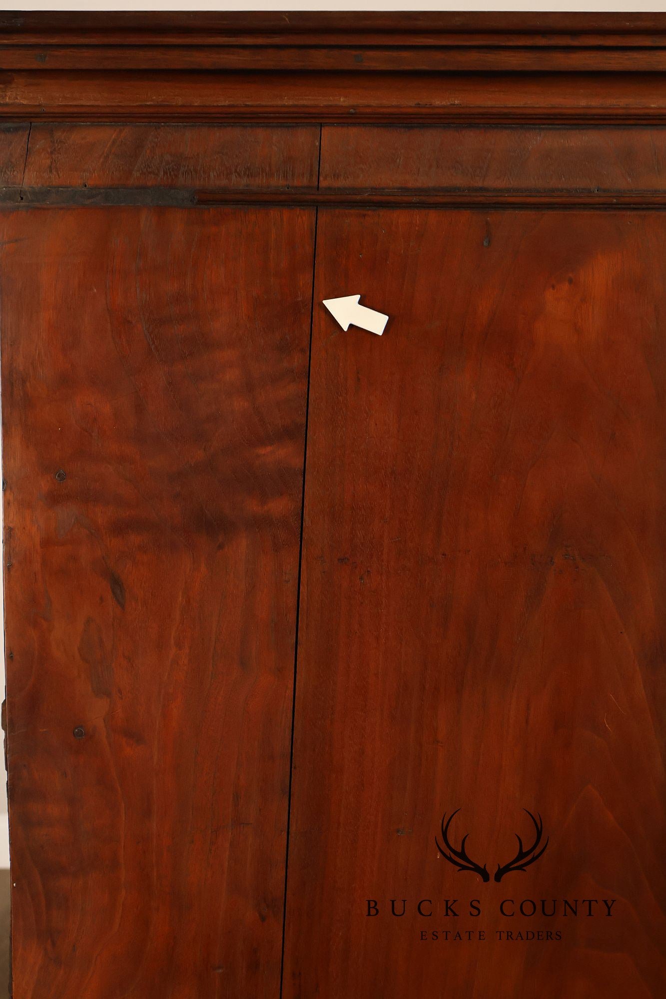 Antique 18th Century American Walnut Tall Chest Of Drawers