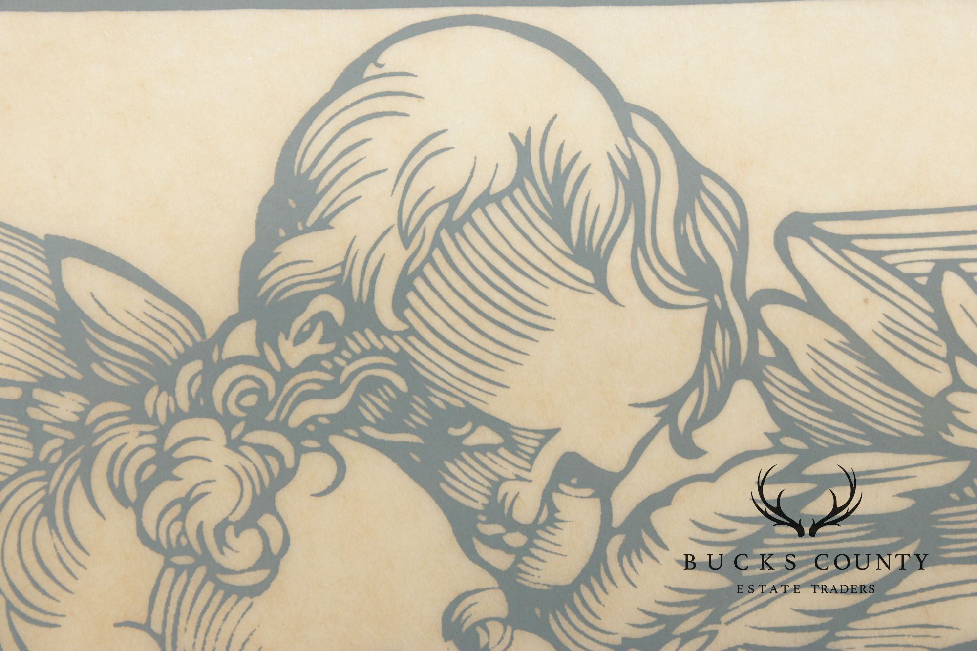 Allen Bjorkman Renaissance Style Print, 'Four Cherubs'