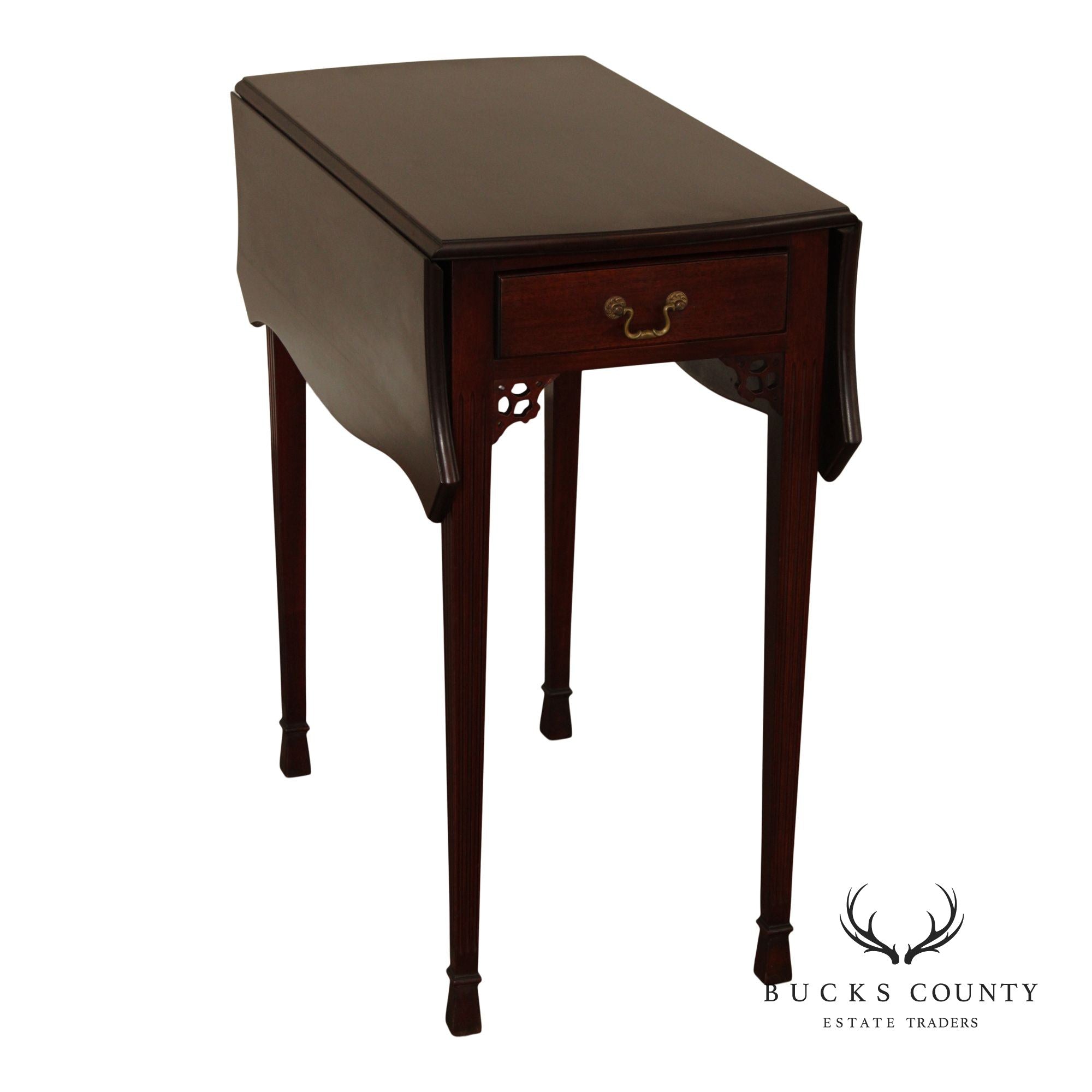 Ellwood Souder & Sons Collector's Group 1930's Mahogany Pembroke Table