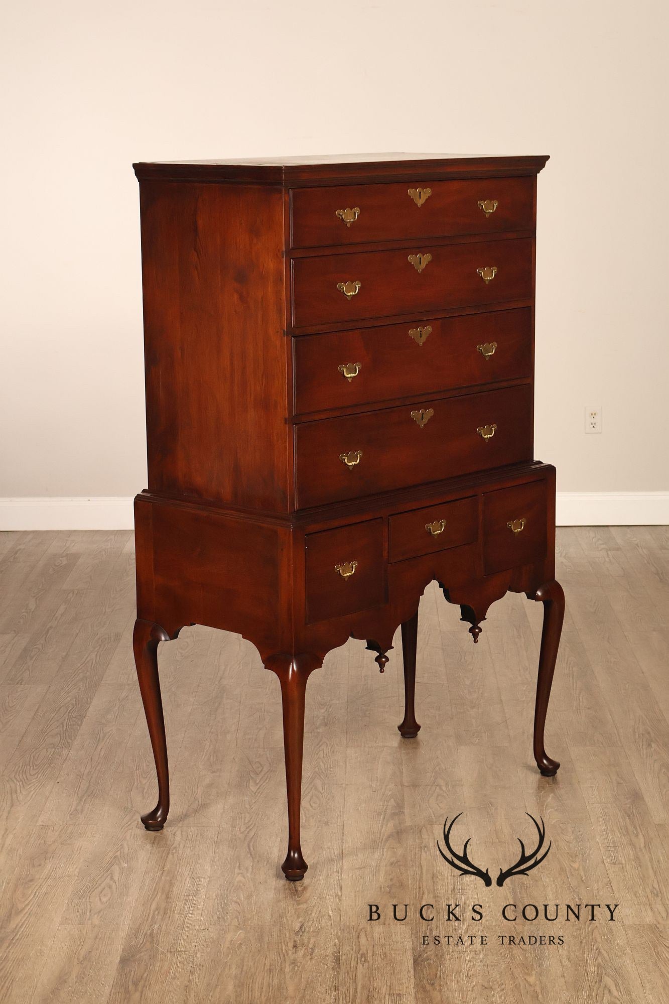 Kittinger Colonial Williamsburg Collection Highboy Chest of Drawers CW 56