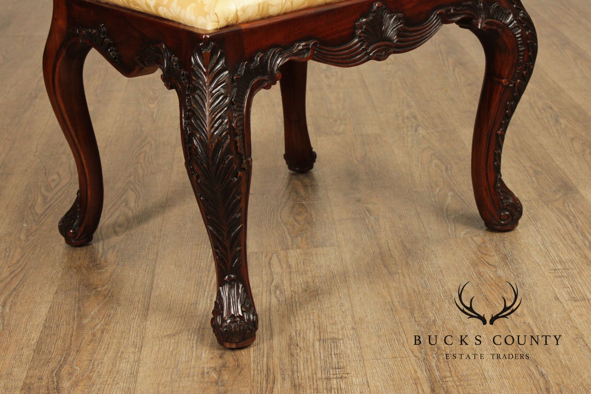 Henredon Natchez Collection Georgian Style Set of Ten Mahogany Dining Chairs