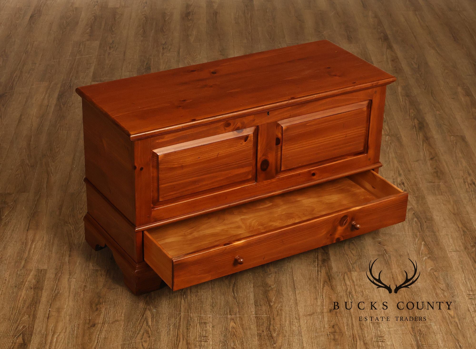 Ethan Allen Cedar-Lined Pine Blanket Chest
