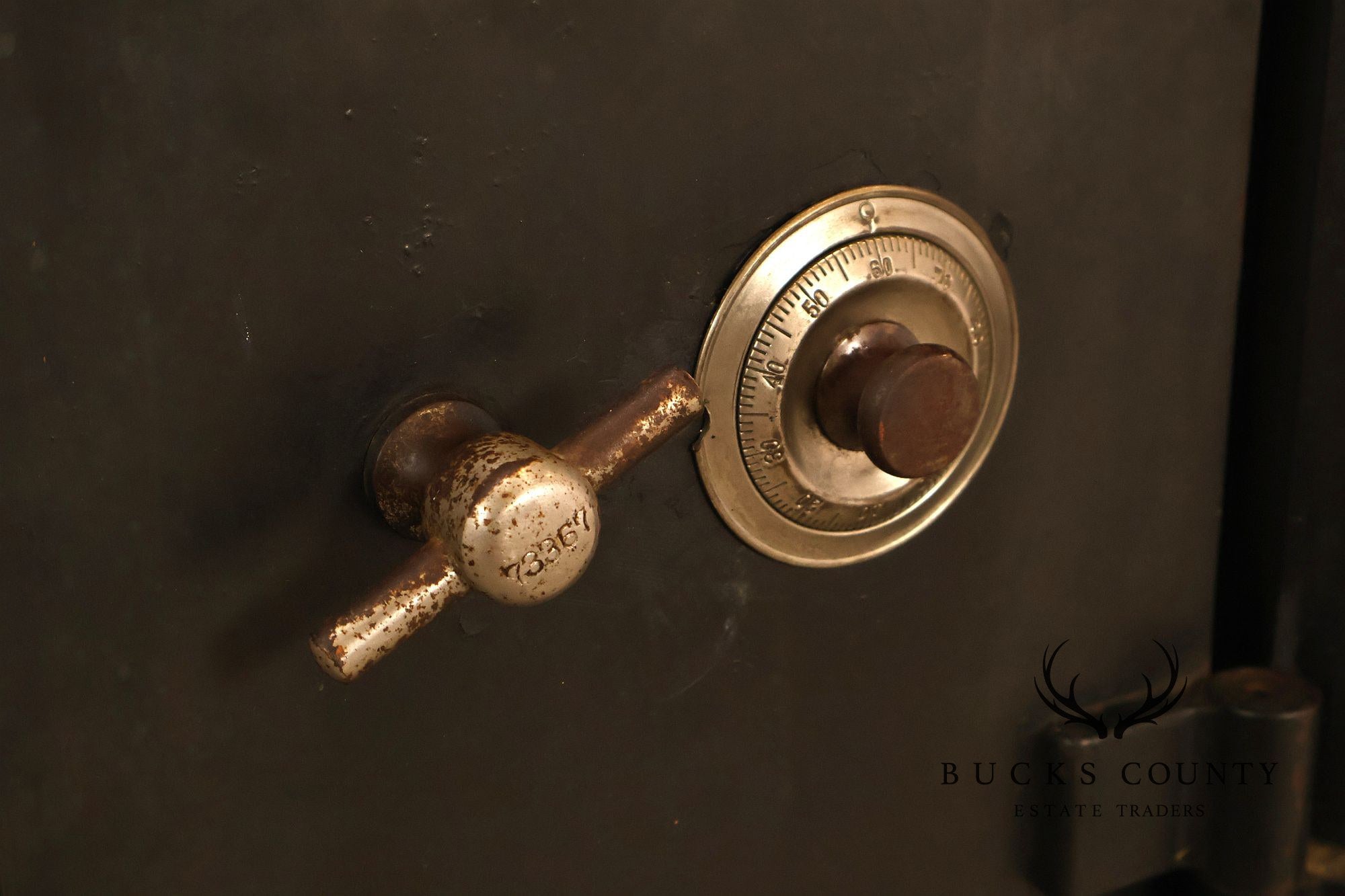 Antique Hall's Safe Company Iron Safe On Casters