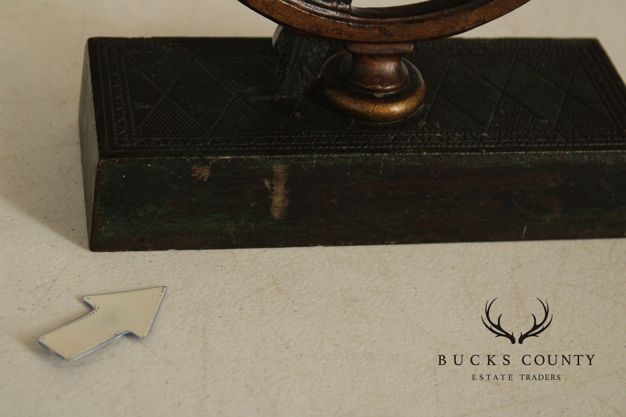 Bradley & Hubbard Art Deco Cast Iron Door Stop