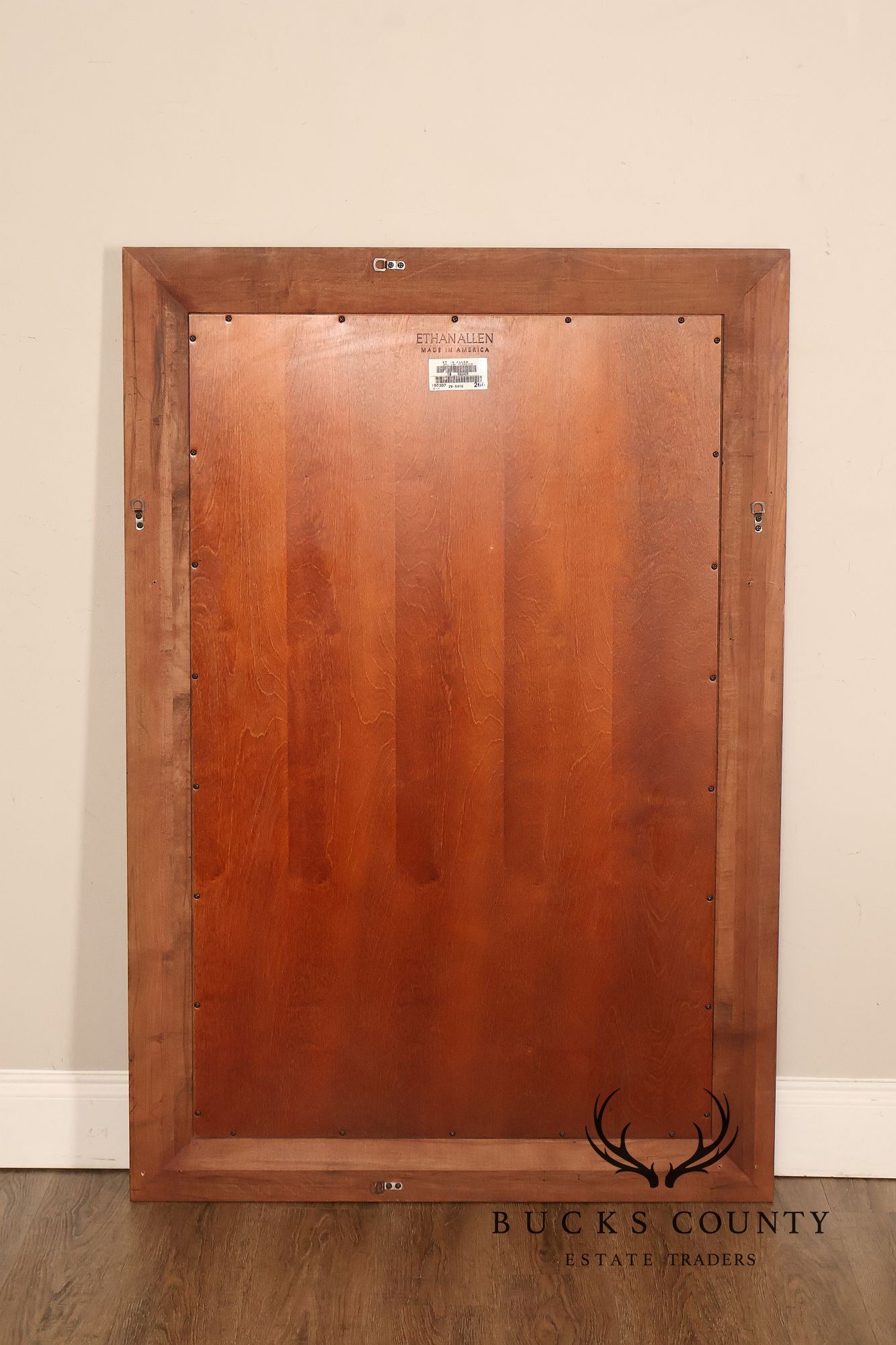Ethan Allen 'British Classics' Reeded Frame Wall Mirror