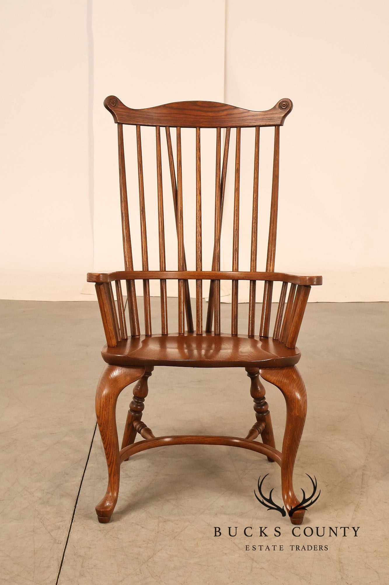 Richardson Brothers Pair Of Welsh Style Oak Armchairs