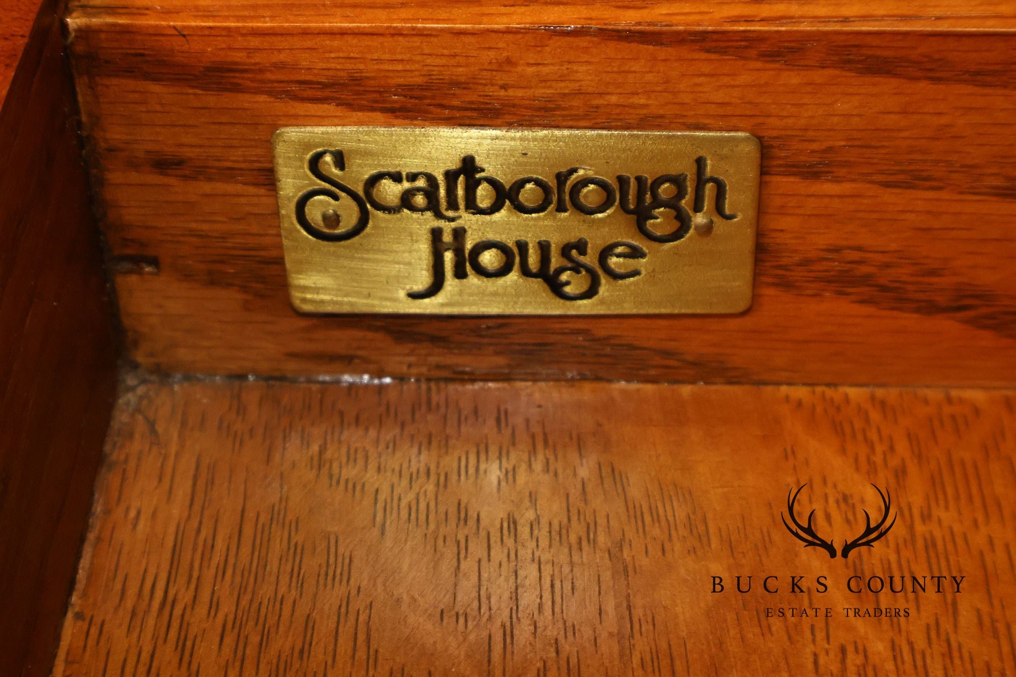 Scarborough House Federal Style Inlaid Mahogany Square Game Table