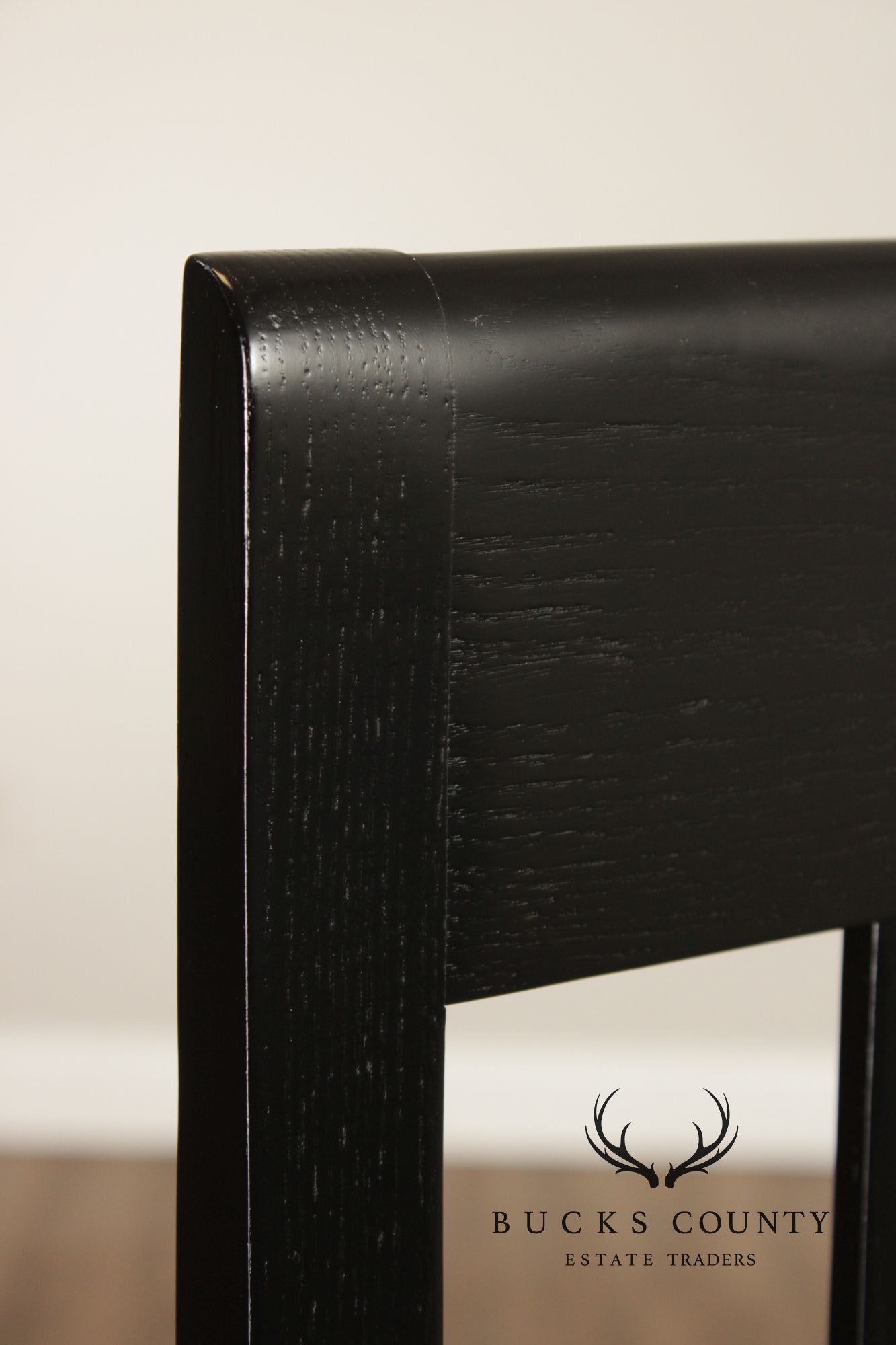 Cassina Ebonized 'Ingram' Tall Side Chair After Charles Rennie Mackintosh