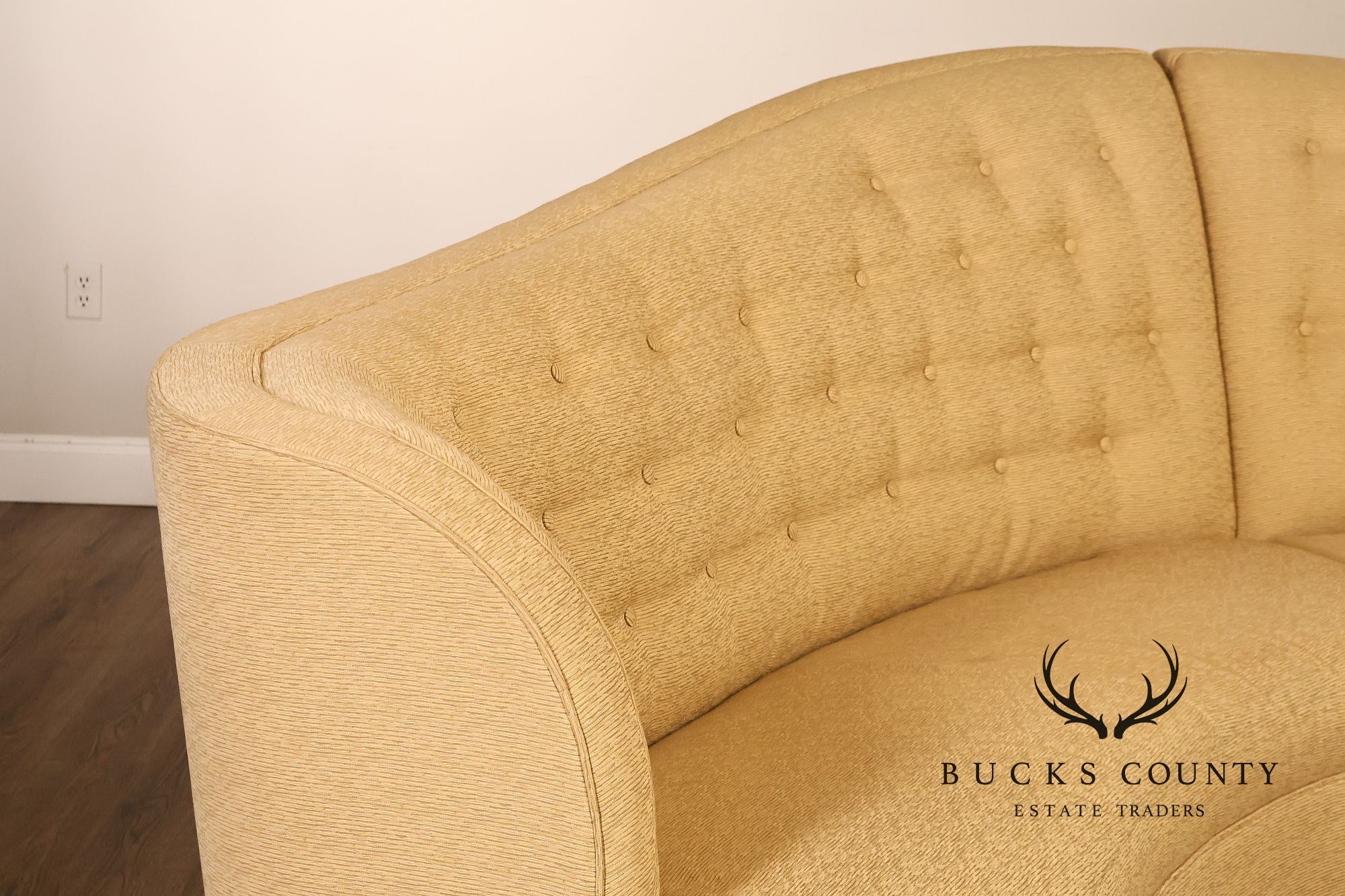 Thomasville Bogart Collection Curved Corner Sofa