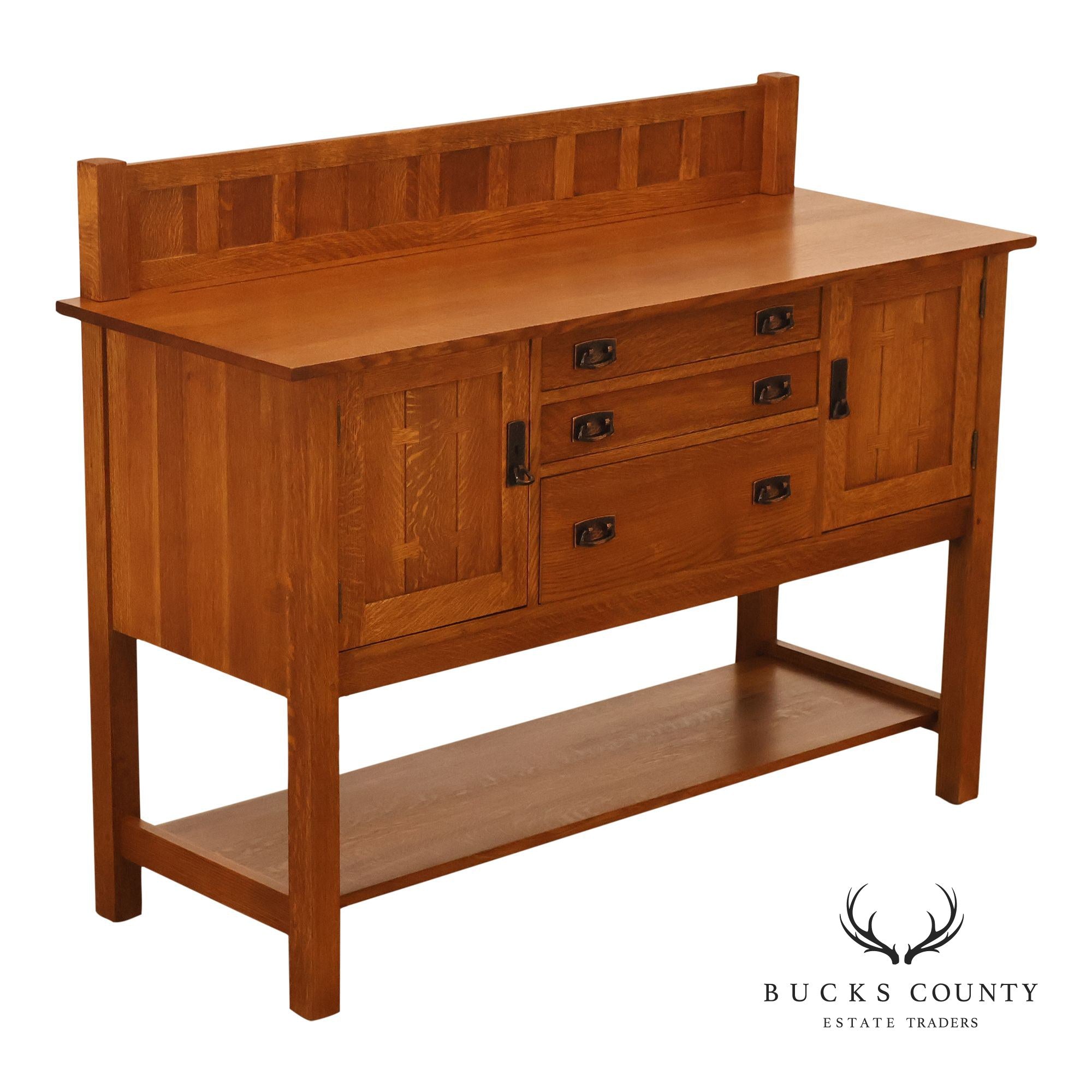 Stickley Mission Collection Oak Sideboard