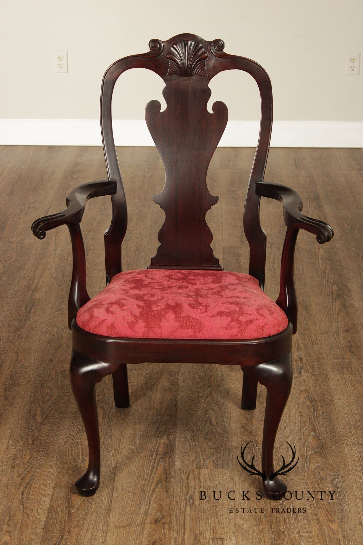Stickley Colonial Williamsburg Set Of Six Mahogany Dining Chairs