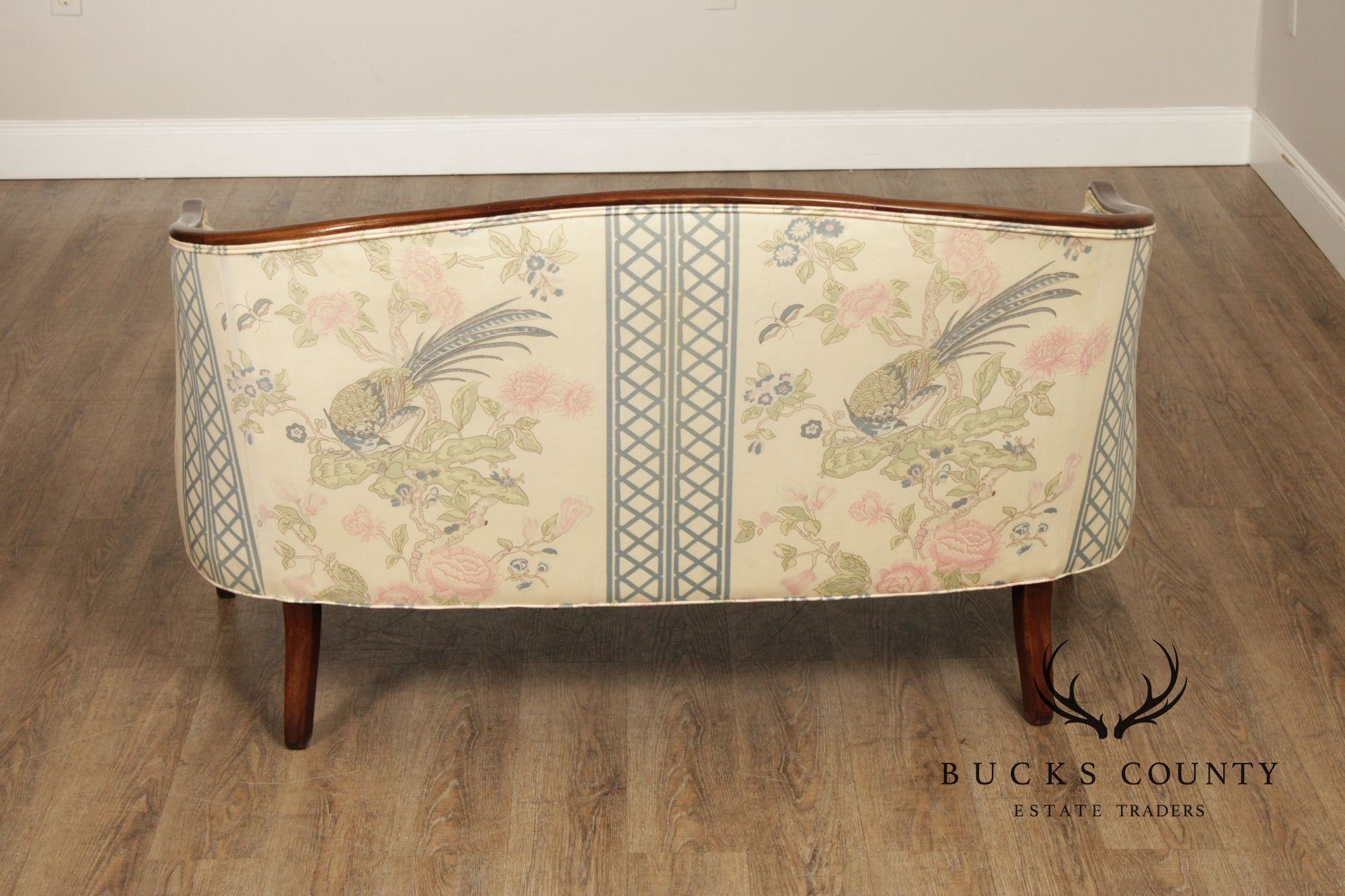 Hickory Chair Federal Style Mahogany Loveseat