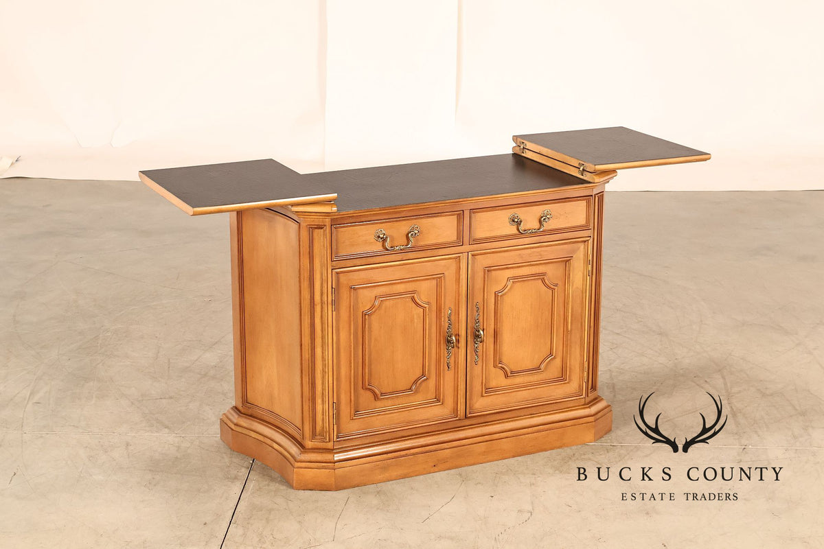 Century Furniture Regency Style Flip Top Server