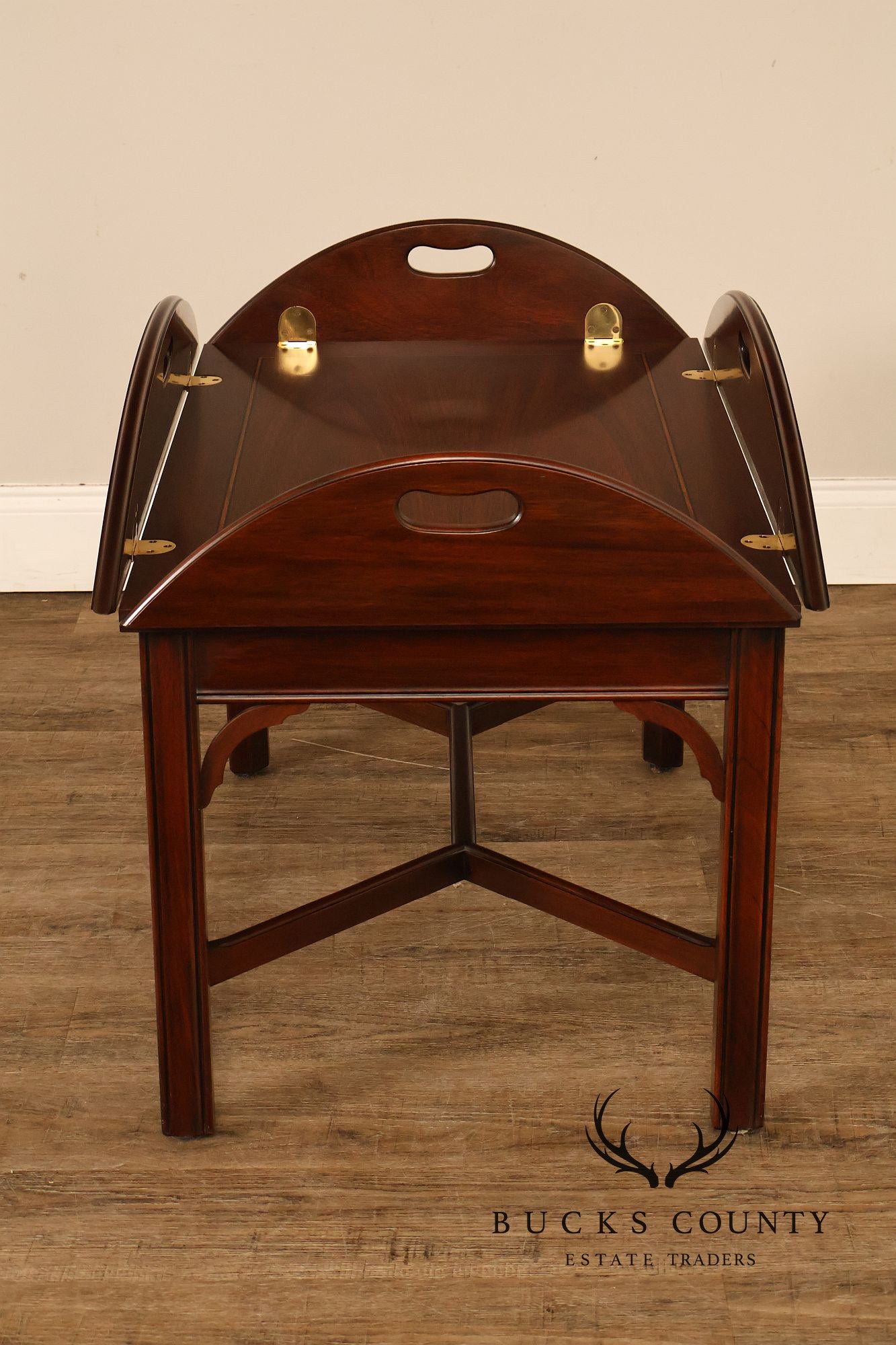 Henkel Harris Mahogany Butler’s Tray Coffee Table
