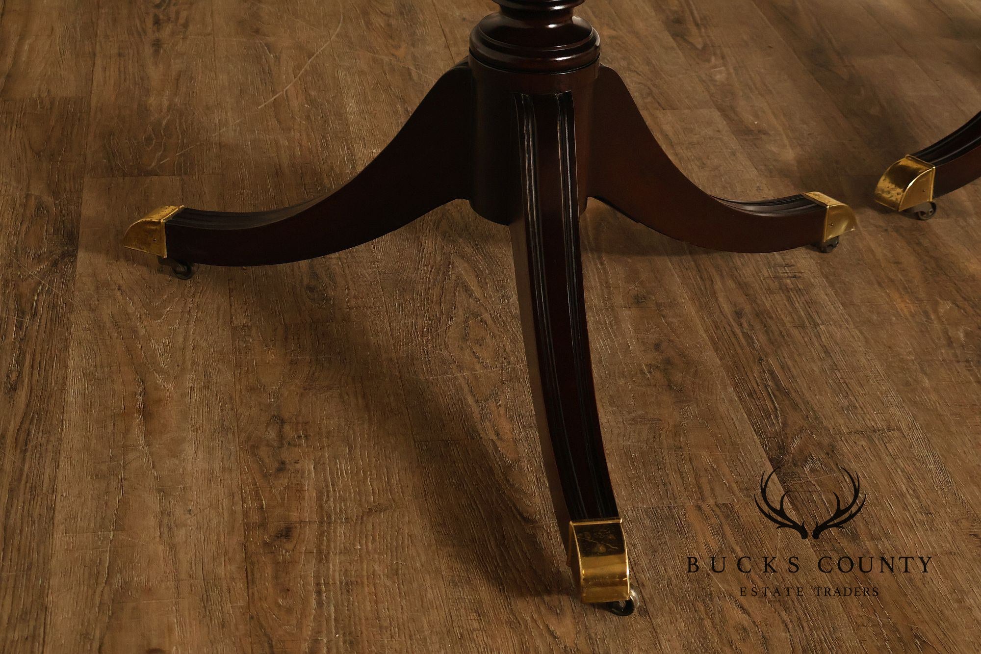Kindel Double Pedestal Mahogany Dining table