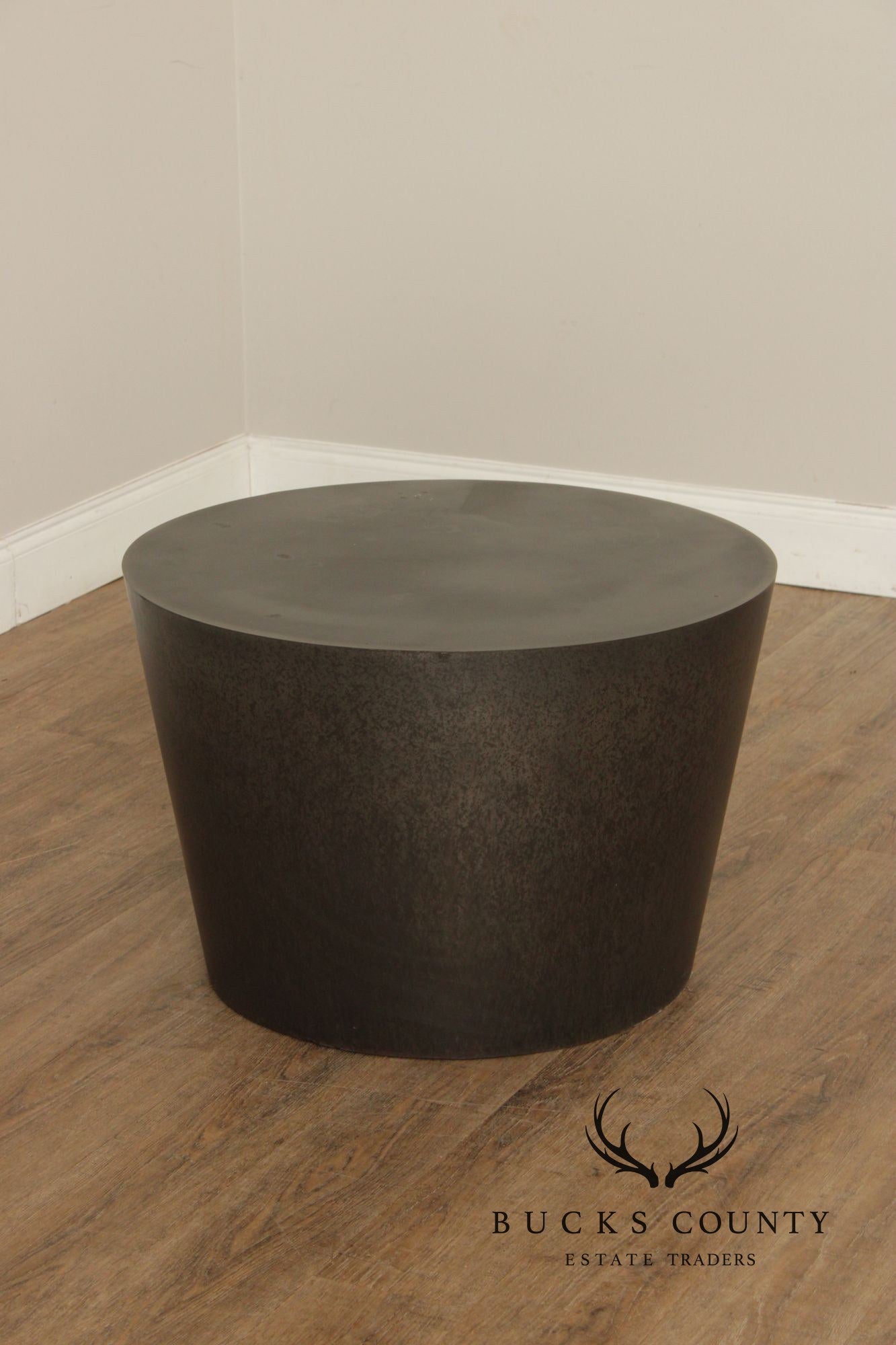 Modern Patinated Steel Coffee Table